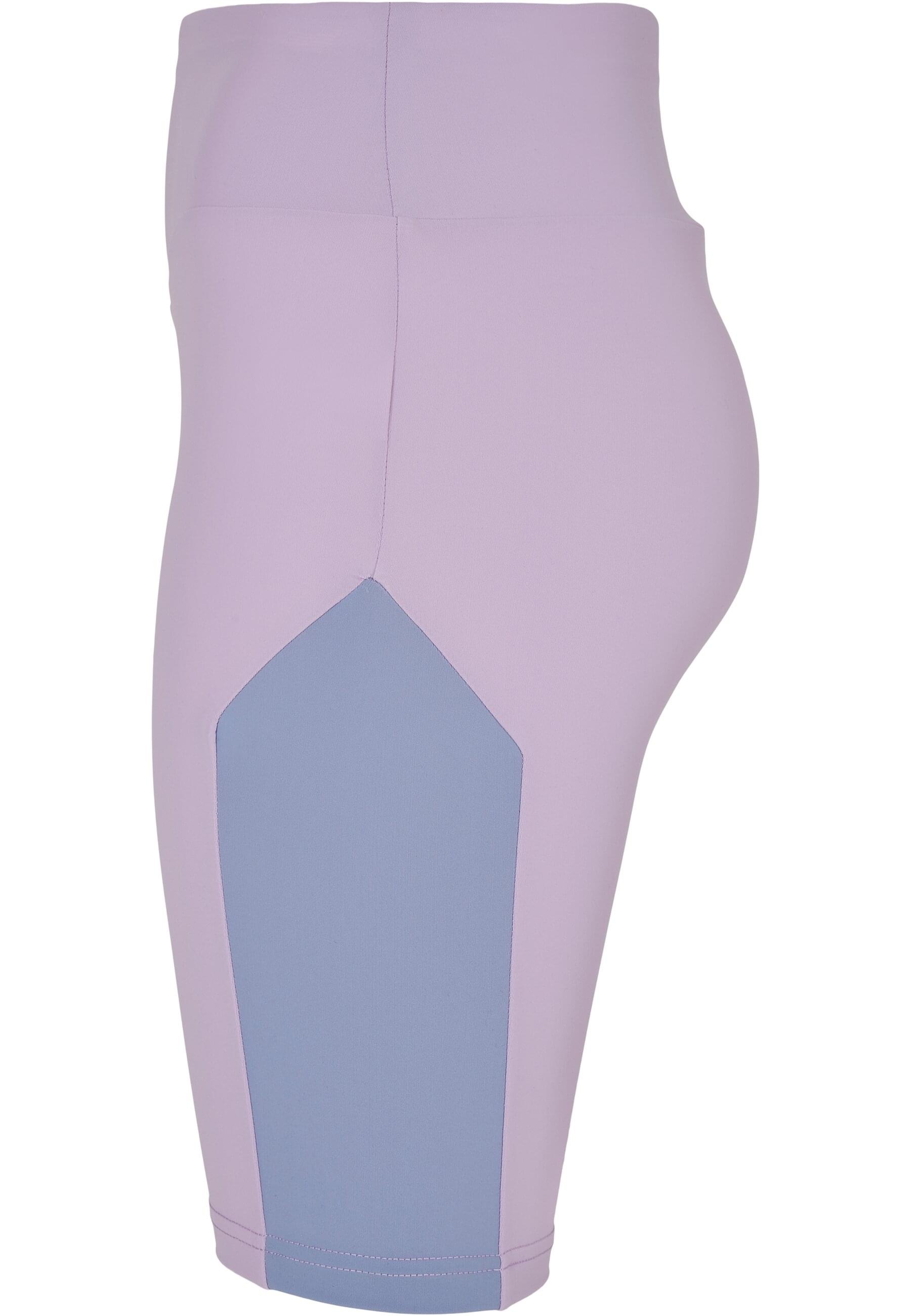 URBAN CLASSICS Radlerhose »Urban Classics Damen Ladies Color Block Cycle Shorts«, (1 tlg.)
