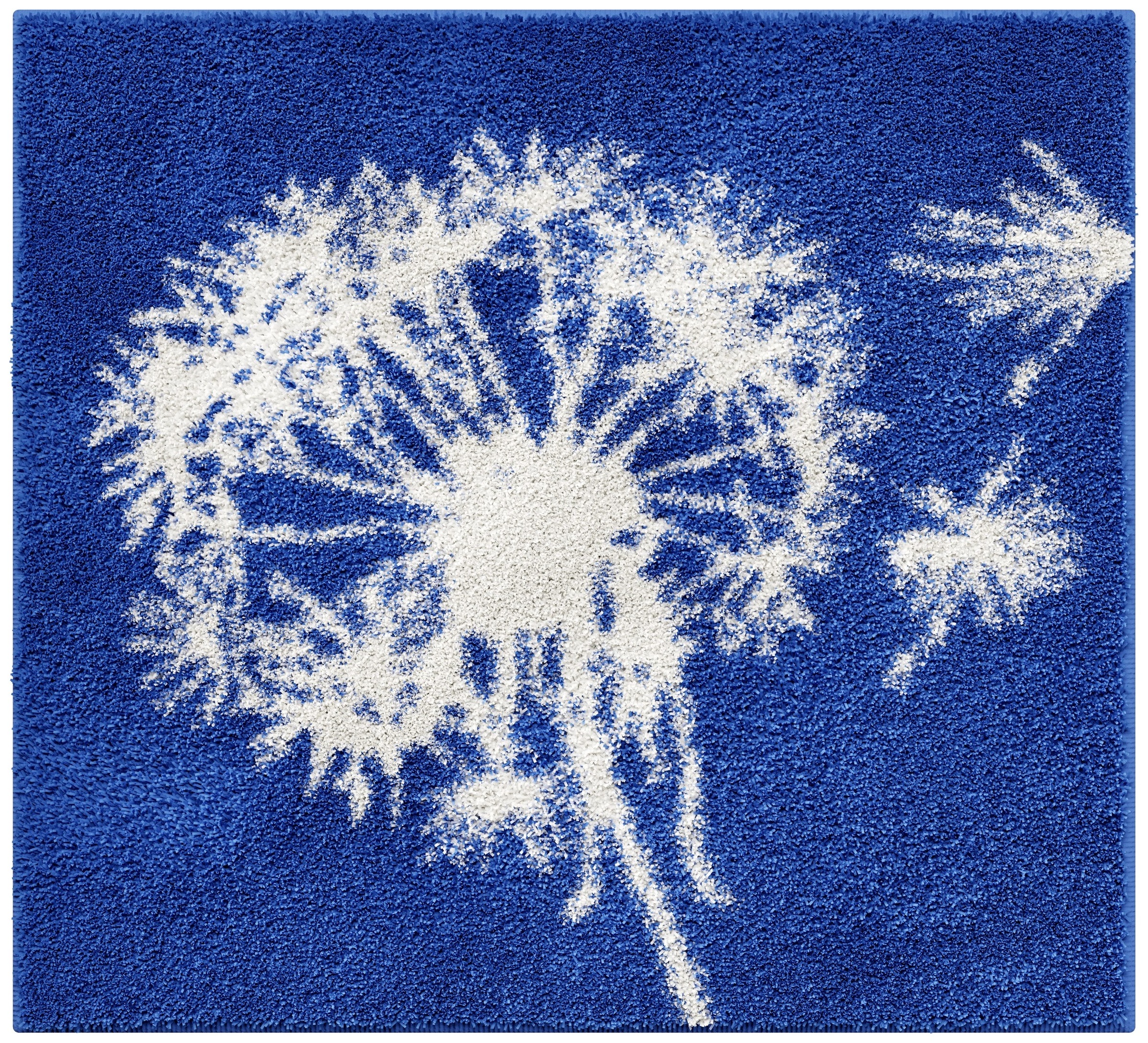 Thumbnail - Grund Badematte "Pusteblume, Badvorleger, Badezimmer Teppich, sehr weich" Höhe 20 mm rutschhemmend beschichtet fußbodenh...