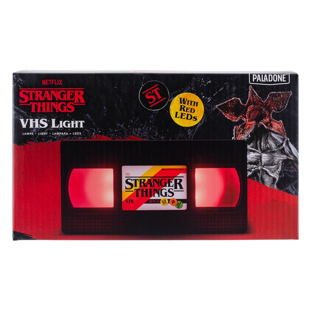 Paladone LED Dekolicht »Stranger Things VHS Logo Leuchte«