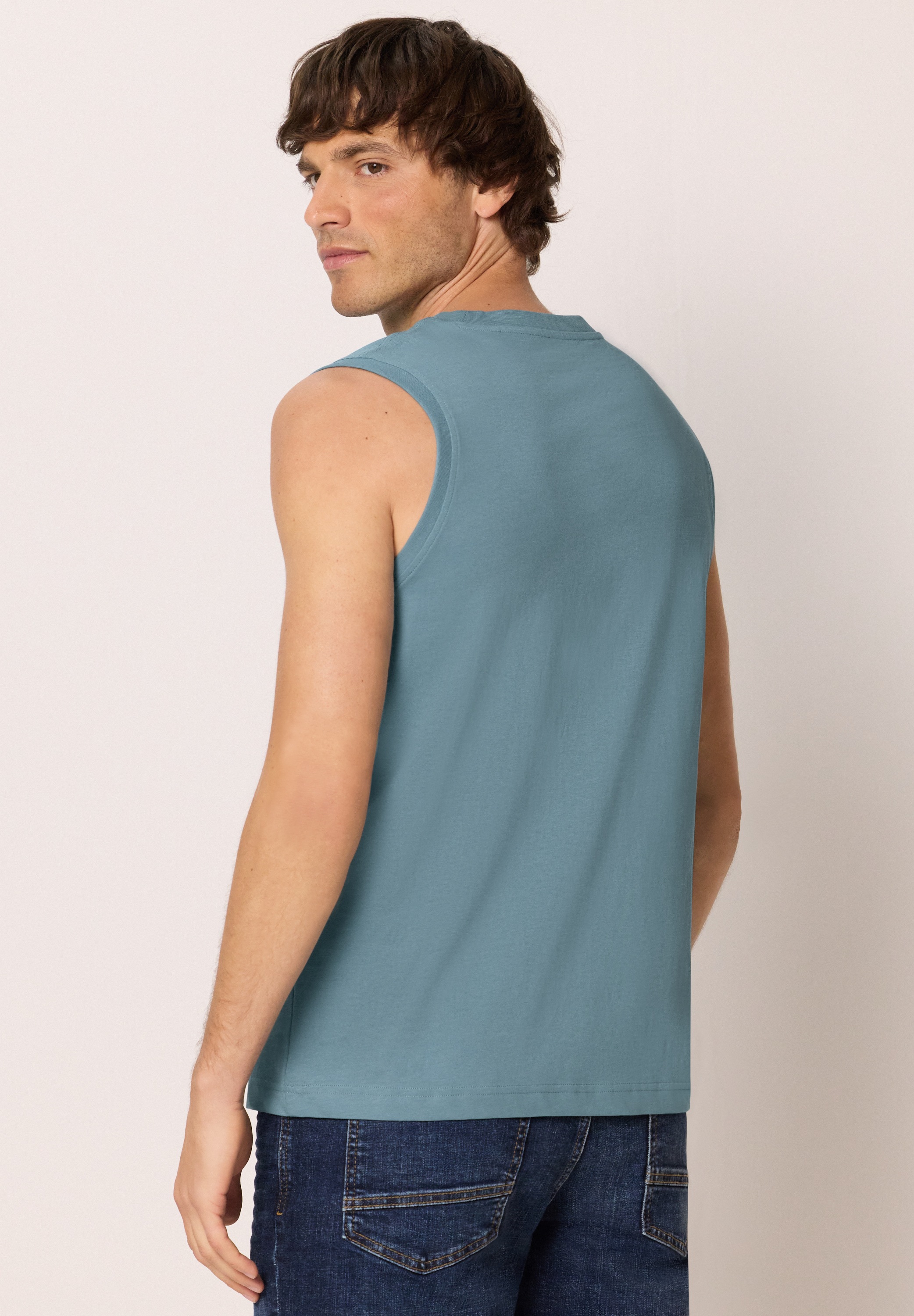 STREET ONE MEN Tanktop in Unifarbe