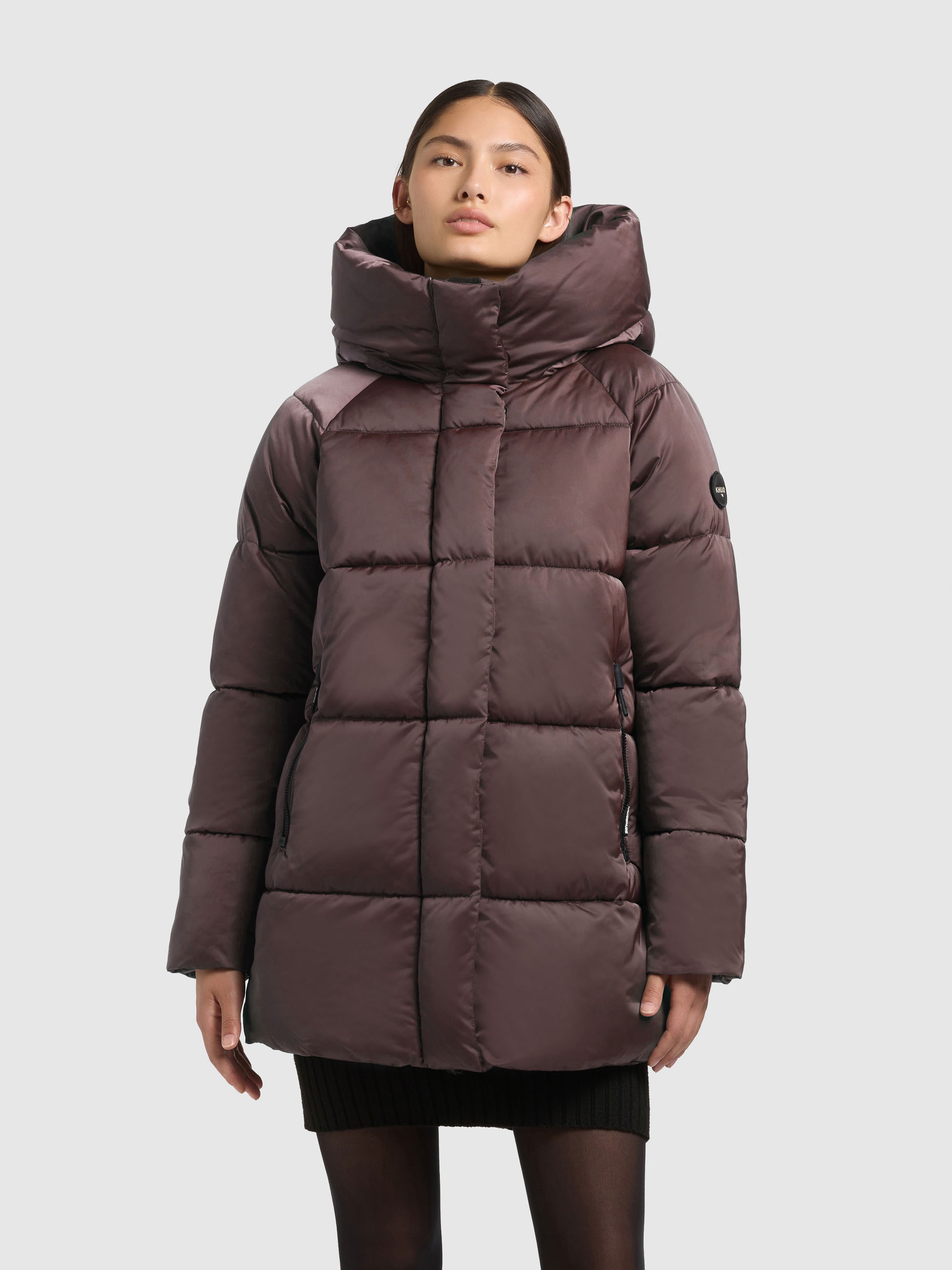 khujo Steppjacke »SUDA« mit Kapuze