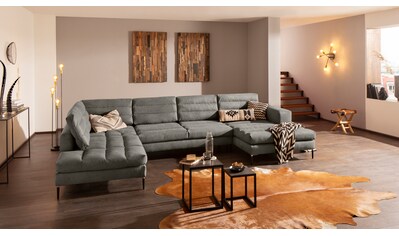 Premium collection by Home affaire Wohnlandschaft »Brandwood«, mit extra hohen Füßen... kaufen Premium collection by Home affaire Wohnlandschaft »Brandwood«, mit extra hohen Füßen... kaufen