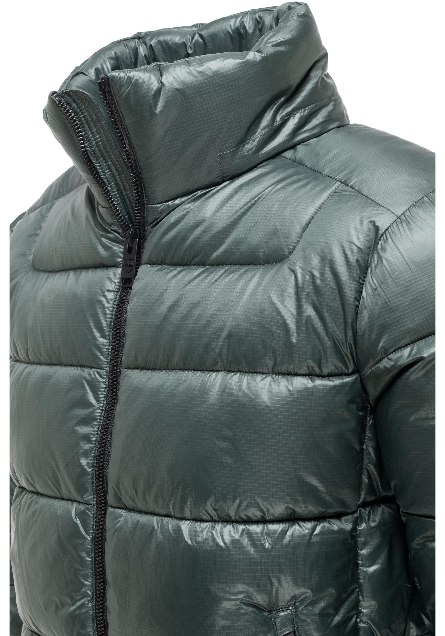 Stone Harbour Steppjacke »Ezioo XX« mit Kapuze Herren Winterjacke mit magnetischen Knöpfen