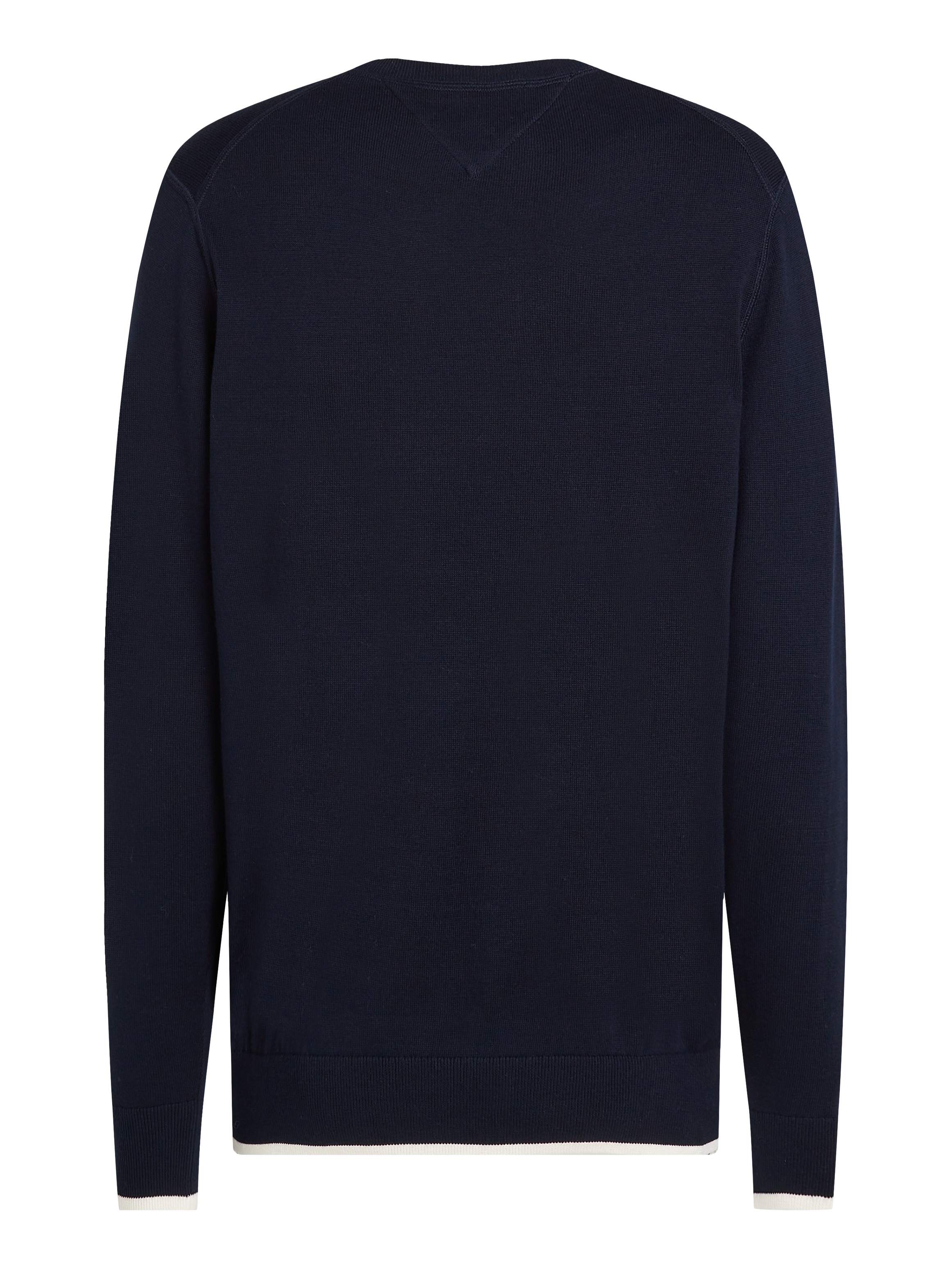 Tommy Hilfiger Rundhalspullover »GRAPHIC COTTON CREW«, mit Logostickerei