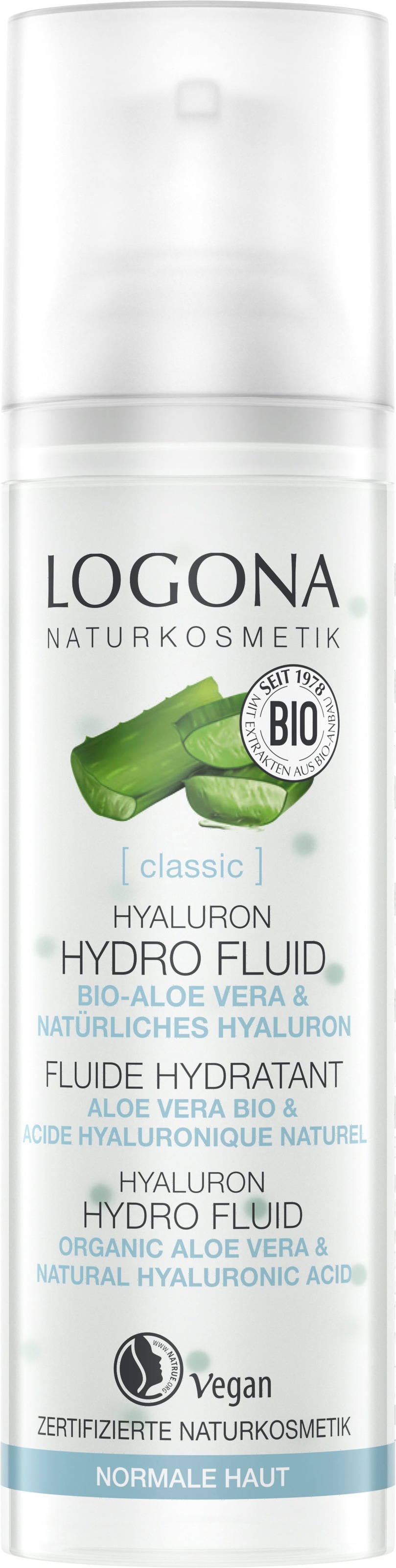 LOGONA Gesichtsfluid »Logona classic Hyaluron Hydro Fluid« online kaufen |  BAUR