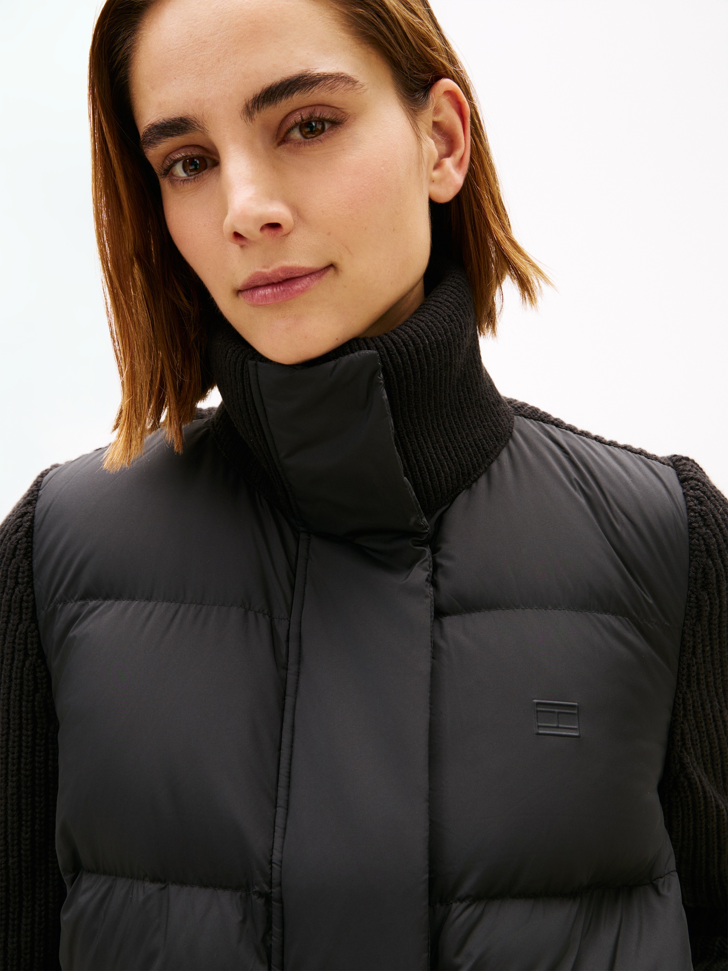 Thumbnail - Tommy Hilfiger Steppjacke "MODERN DOWN KNIT MIX REG JACKET"