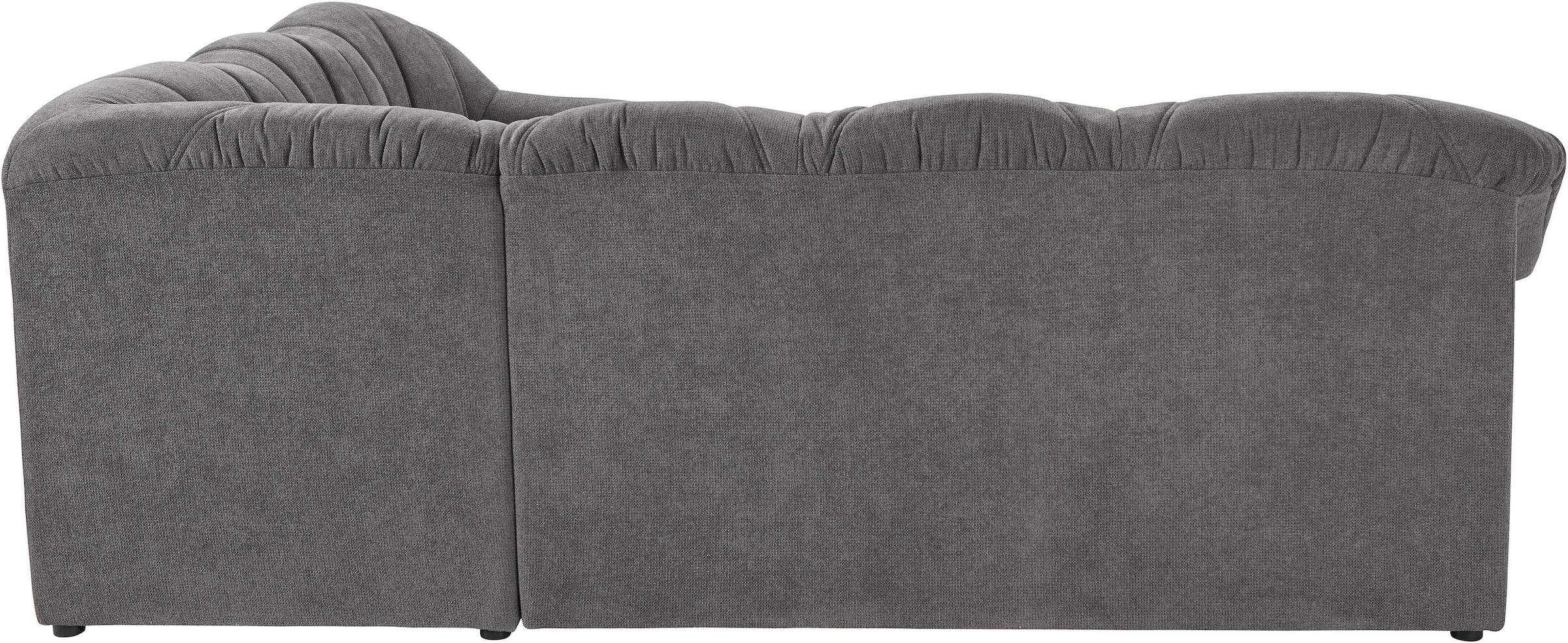 DOMO collection Ecksofa »Papenburg B/T/H: 242/190/84 cm L-Form«, wahlweise mit Bettfunktion, Langer Schenkel links oder rechts