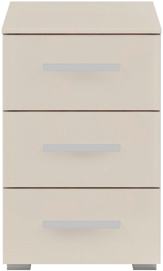 rauch Nachtkommode »Nachttisch Nachtkonsole Nachtschrank KOLUNA mit Dekorfront«, (Breite 40 cm), mit 3 geräumigen Schubladen für viel Stauraum MADE IN GERMANY