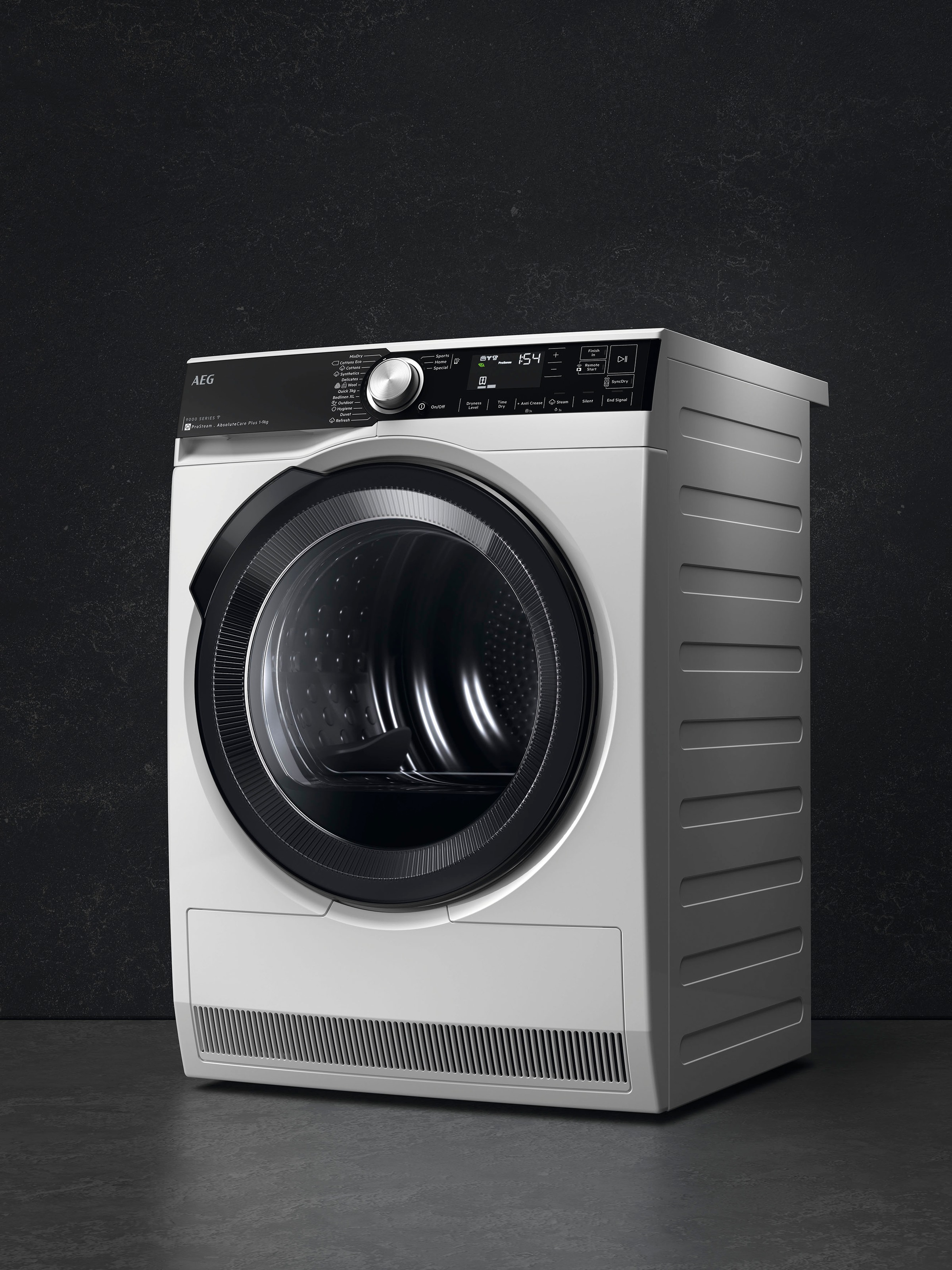 AEG TR9DW80690 Wäschetrockner Freistehend Frontlader 9 kg Weiß