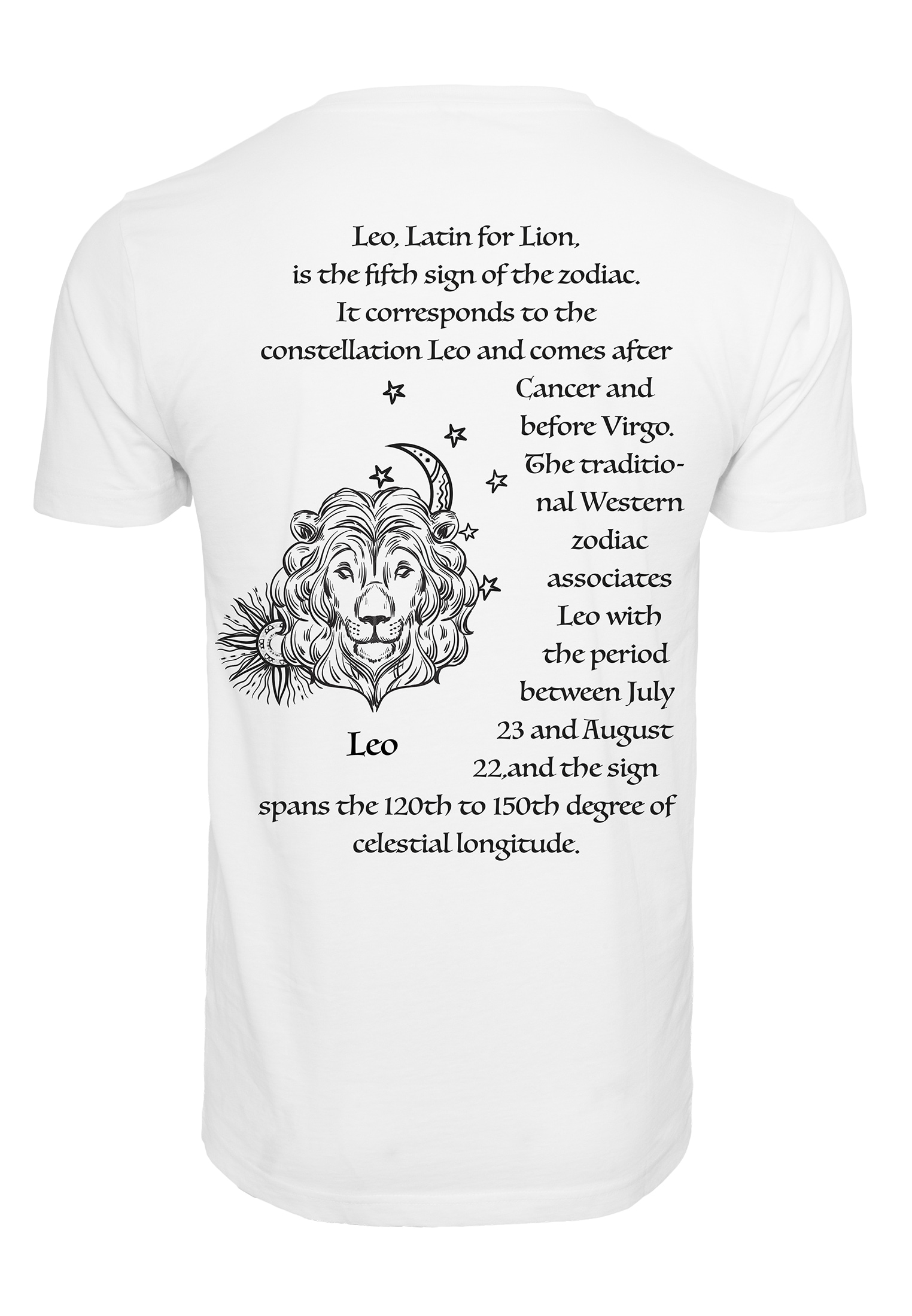 MisterTee T-Shirt »Herren Astro Leo Tee«, (1 tlg.)