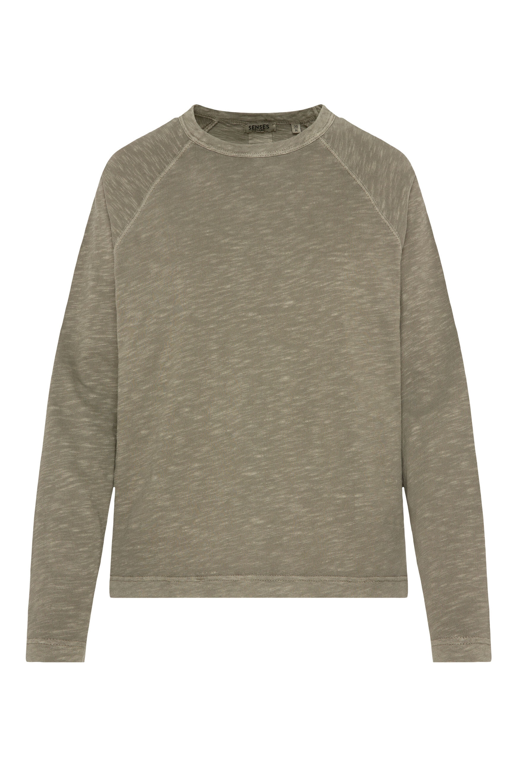 SENSES.THE LABEL Rundhalsshirt, aus Baumwolle