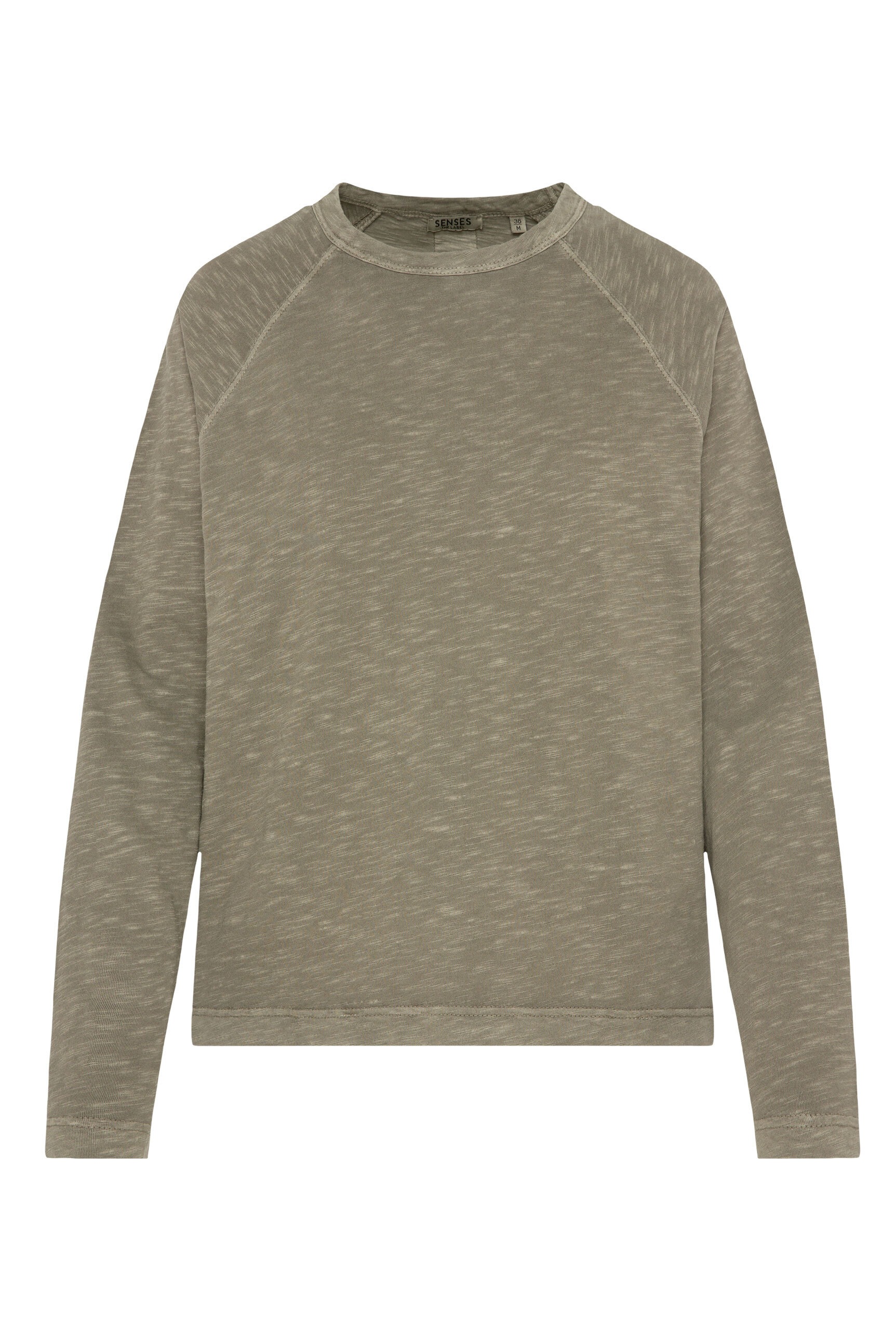 SENSES.THE LABEL Rundhalsshirt, aus Baumwolle günstig online kaufen