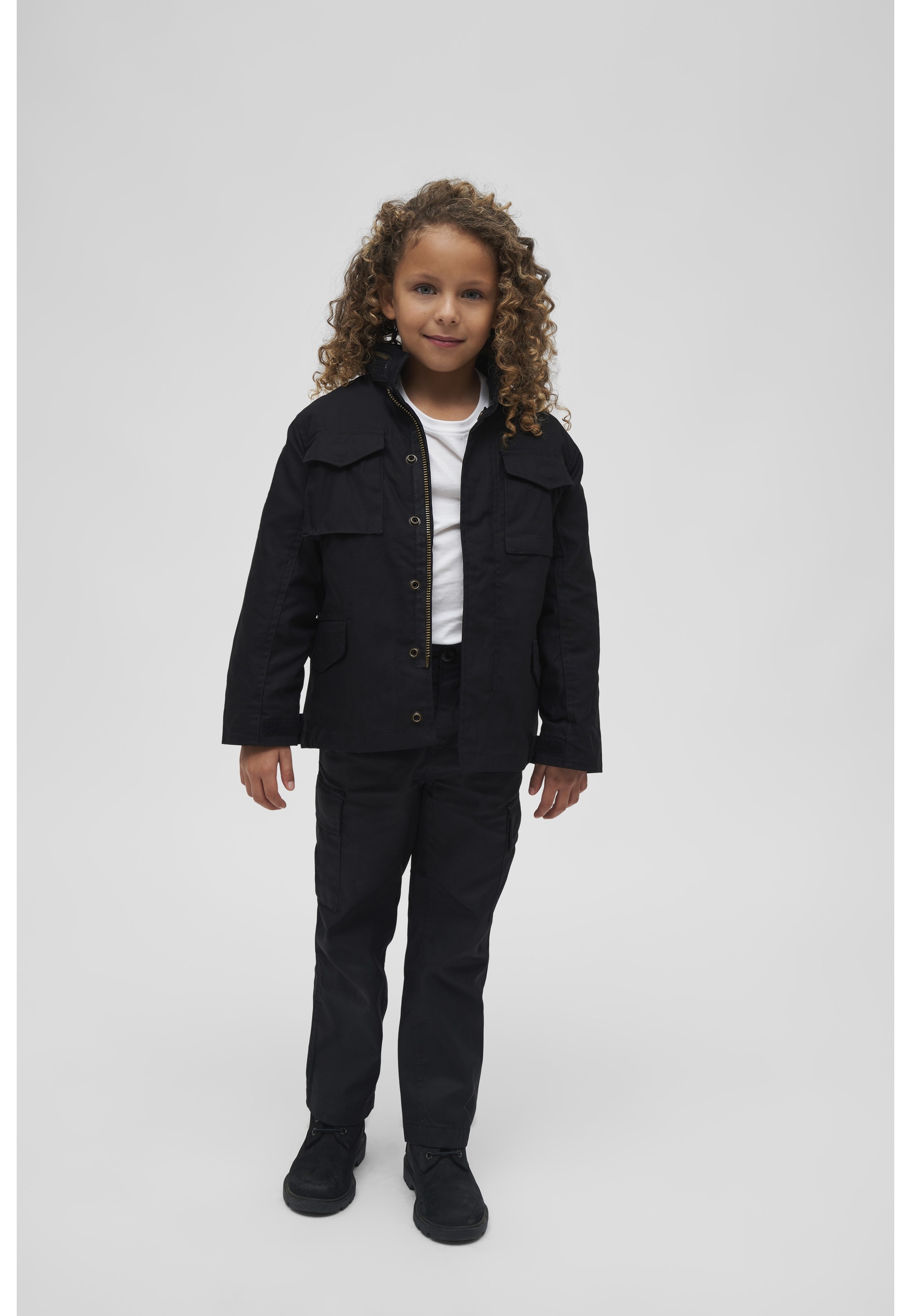 Brandit Parka »Brandit Herren Kids M65 Standard Jacket« 1 Stk. tlg. ohne Kapuze