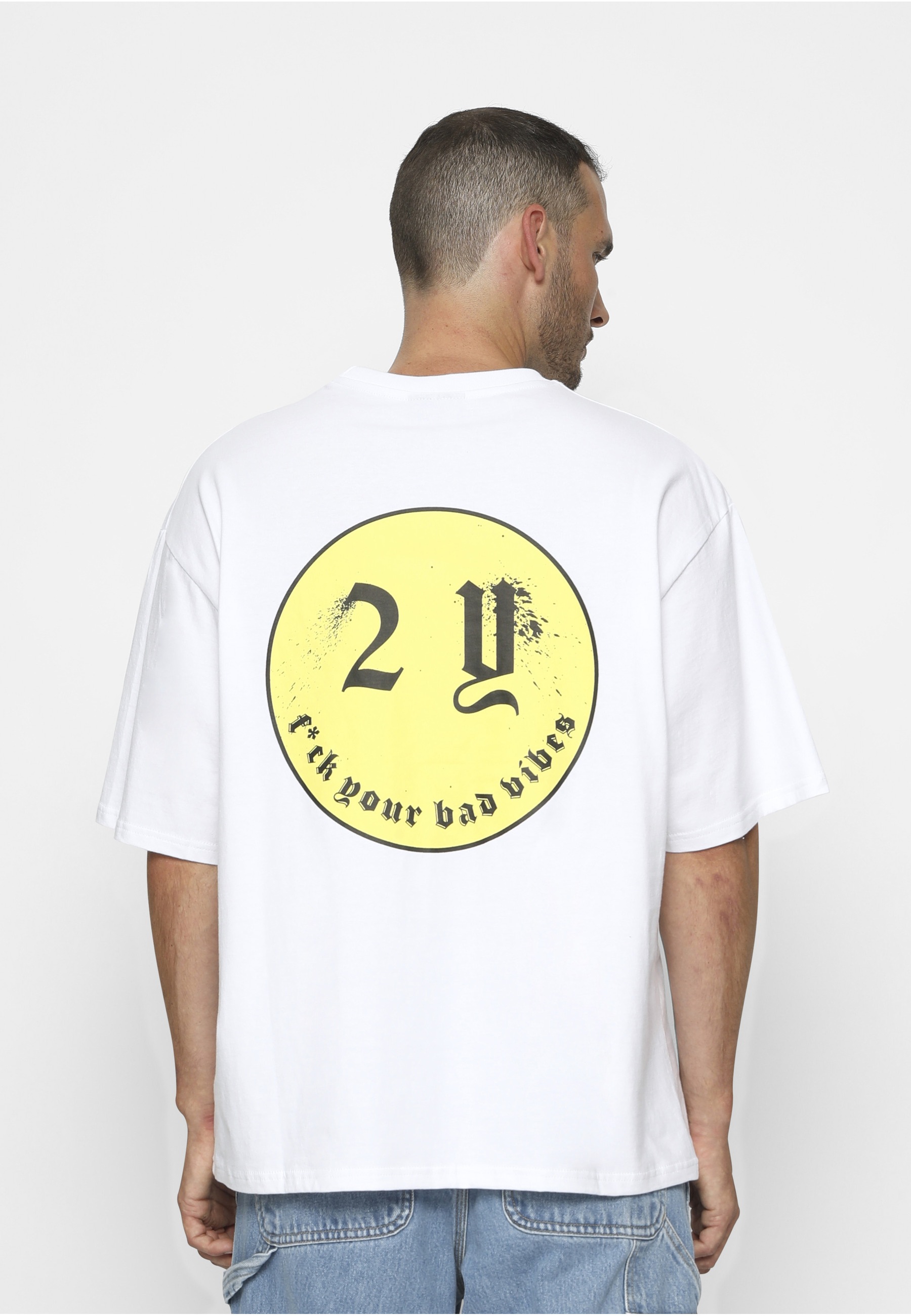 2Y Studios T-Shirt »2Y Studios Herren Smiley Oversize Tee« 1 Stk.