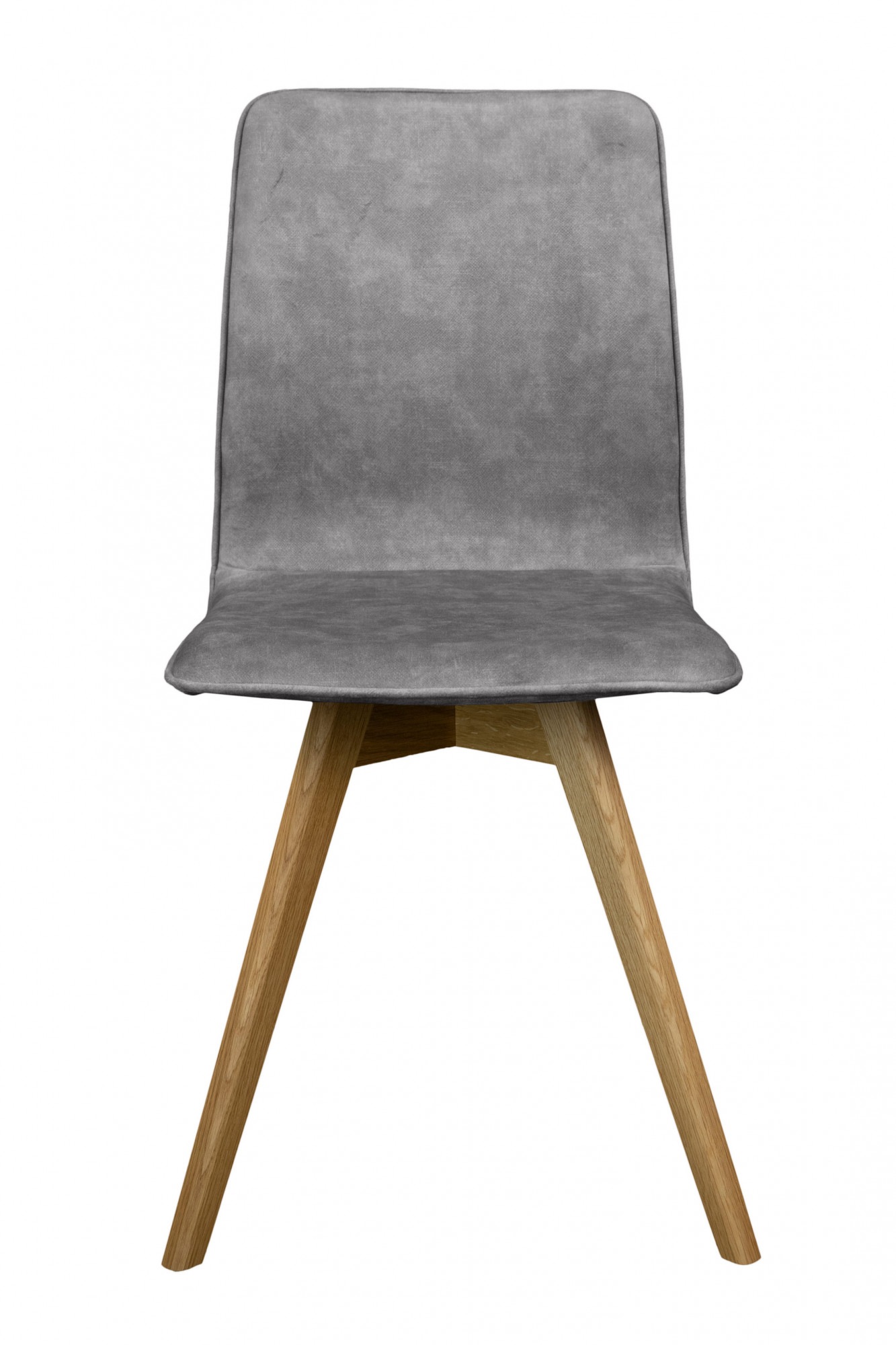 andas Esszimmerstuhl »Rania«, (Set), 2 St., Samtvelours, Massivholzgestell, mit Keder