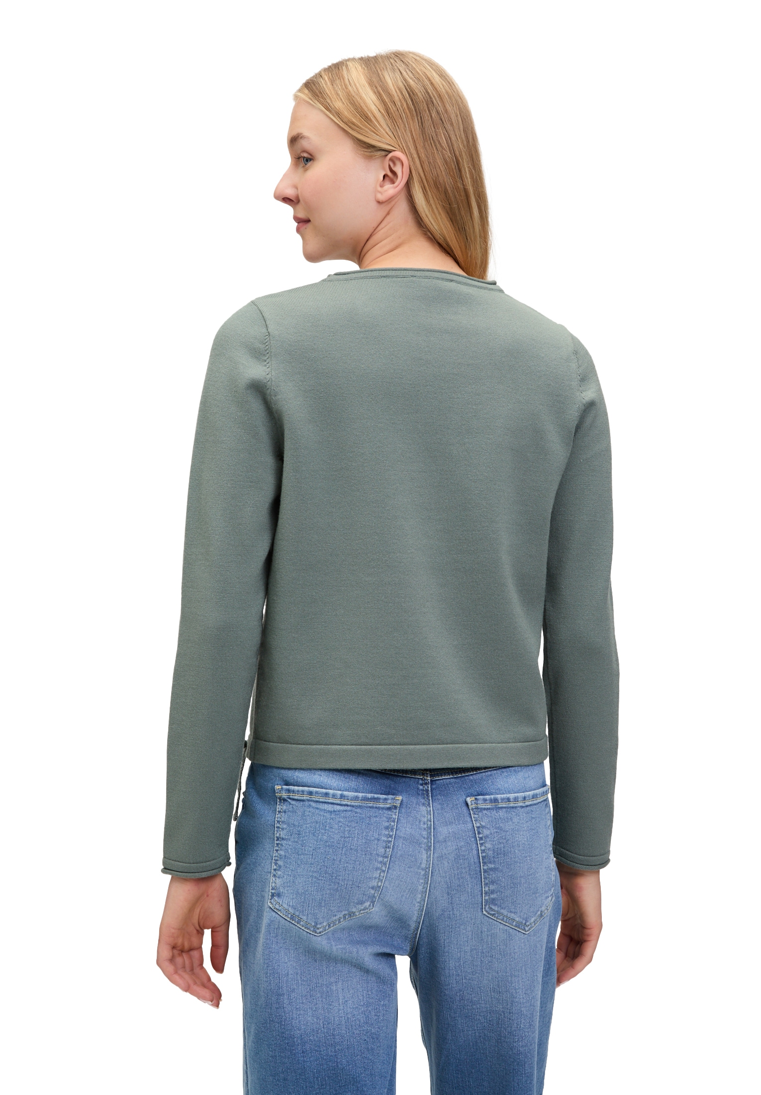 Cartoon Strickpullover »Cartoon Damen Strickpullover mit Rundhalsausschnitt«, (1 tlg.)