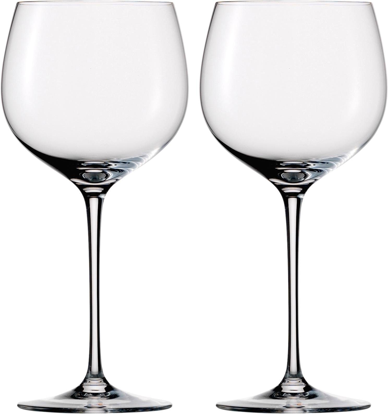 Eisch Rotweinglas »Jeunesse«, (Set, 2 tlg.), (Burgunderglas),bleifrei 420 ml, 2-teilig