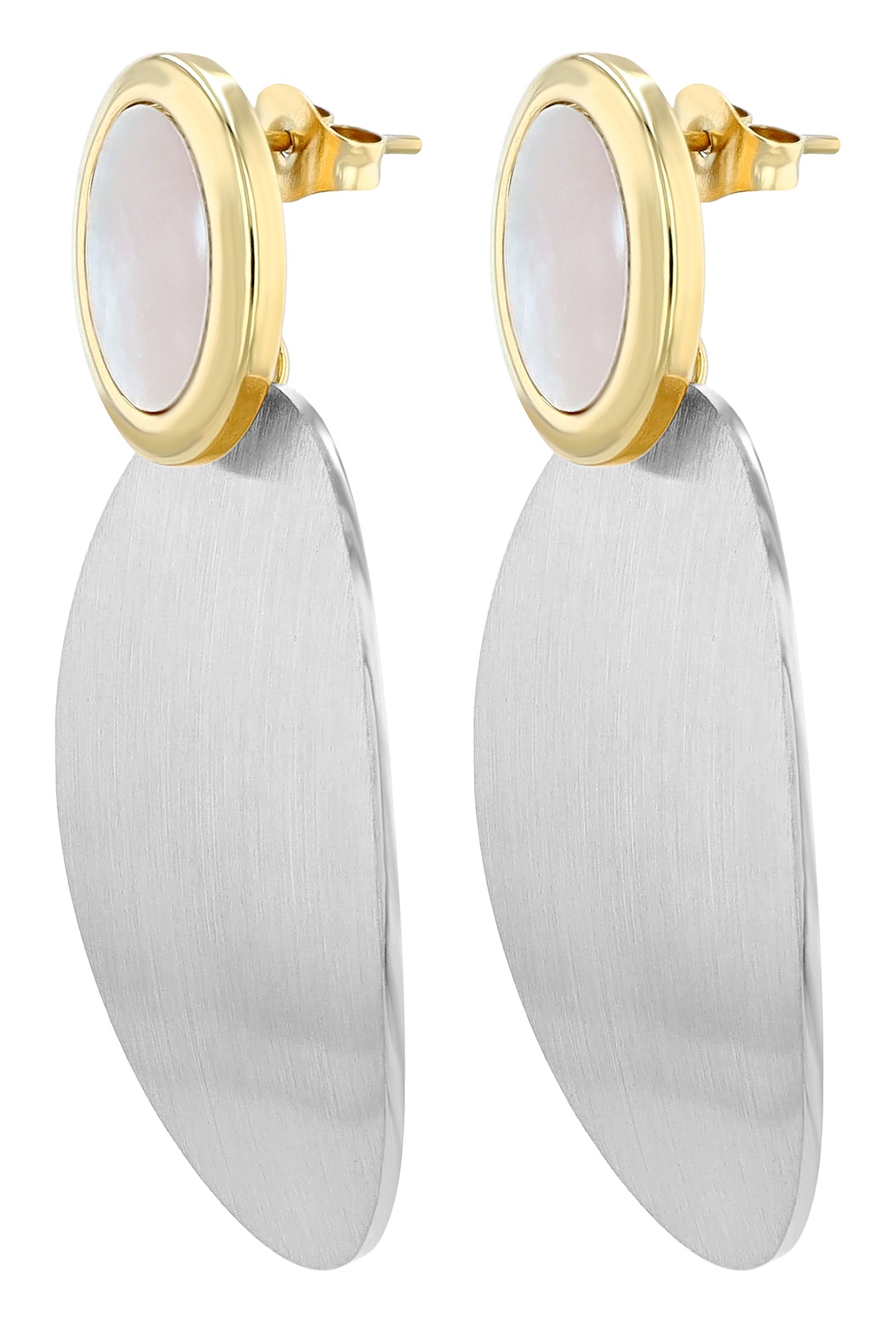 Adelia´s Paar Ohrhänger "Damen Ohrringe – Ohrstecker aus Edelstahl mit Perl günstig online kaufen