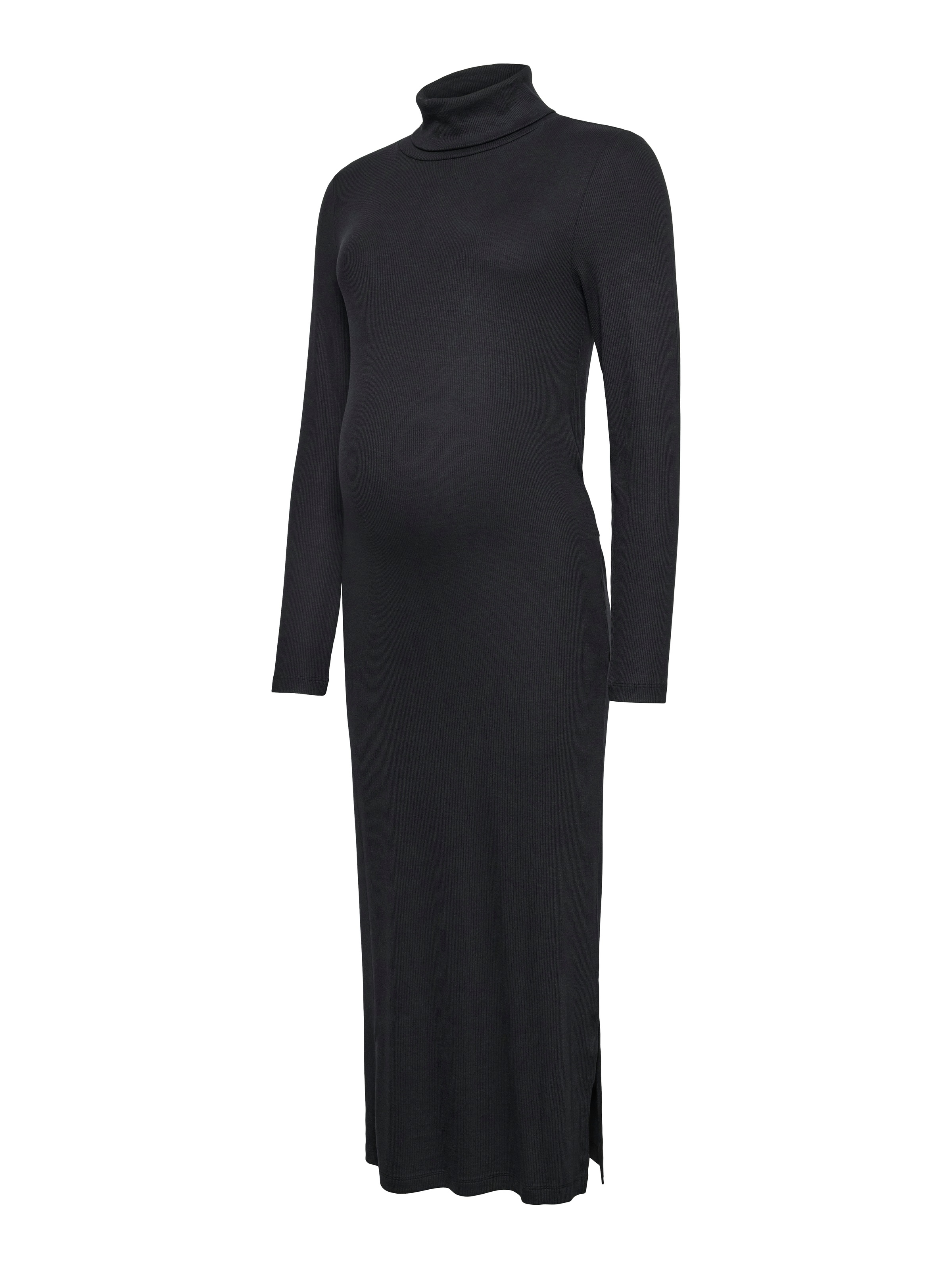 Mamalicious Umstandskleid "MLLEVY LS ROLLNECK JRS MIDI DRESS NOOS" günstig online kaufen