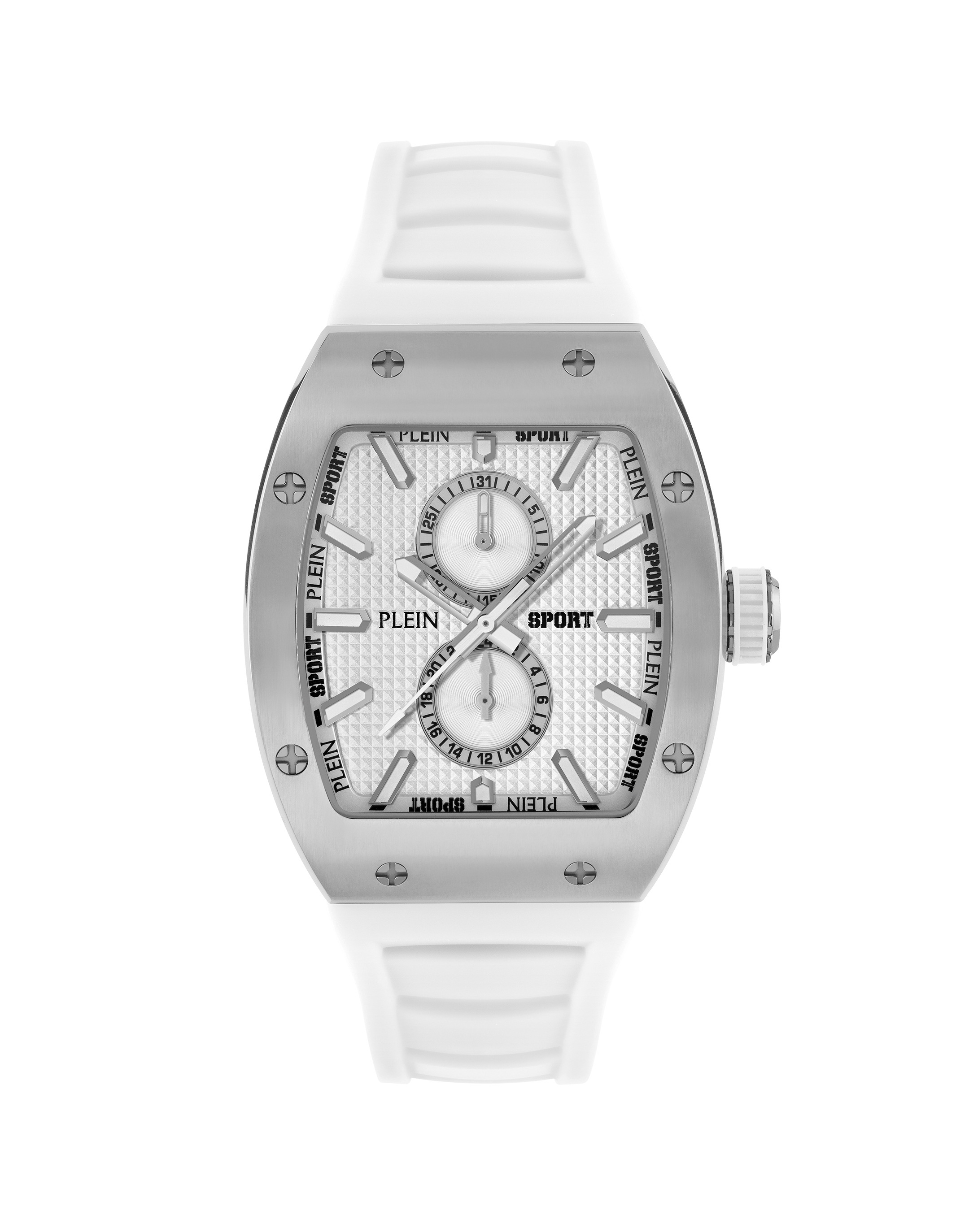 PLEIN SPORT Herren Luxusuhr "Uhren", weiß, Armbanduhren