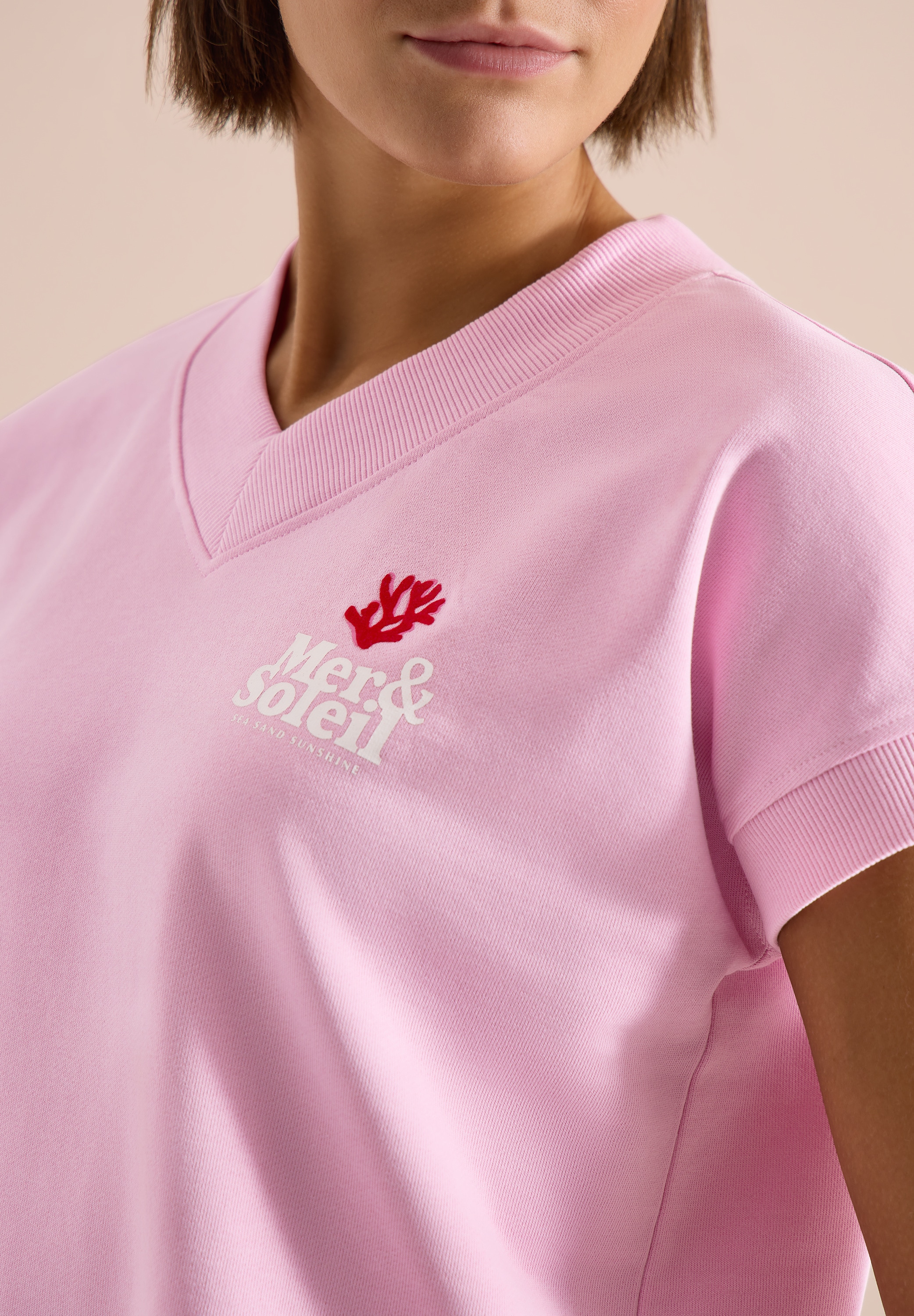 Cecil Sweatshirt , Sommer-Sweatshirt mit Backprint

