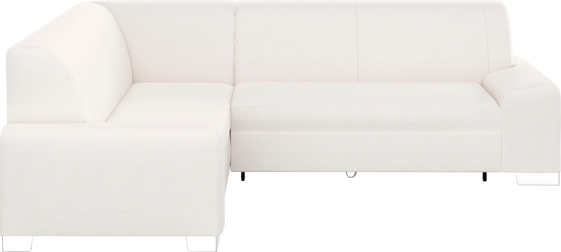 DOMO collection Ecksofa "Anzio in kubischer Formensprache, flache Armlehnen günstig online kaufen