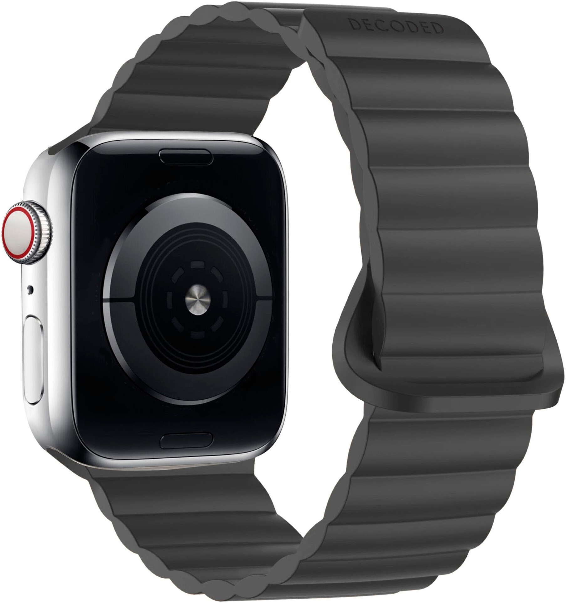 DECODED Smartwatch-Armband »Silicone Magnet Traction Loop Strap 38/40/41mm«