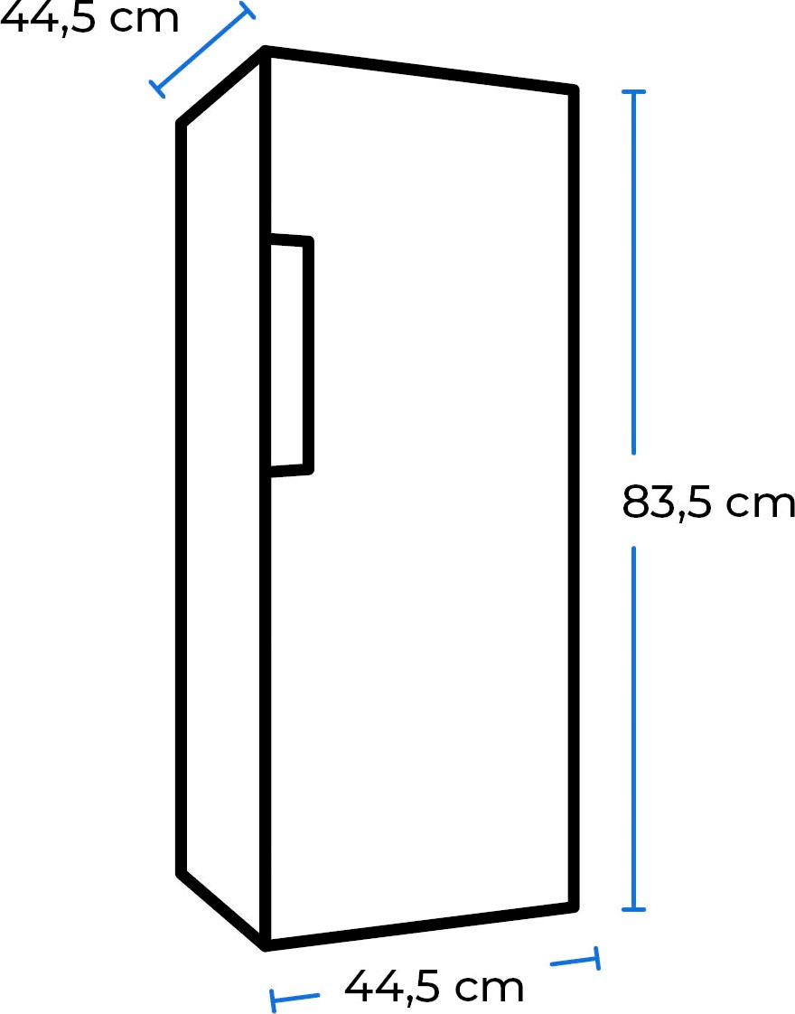 exquisit Kühlschrank »KS86-0-090E«, 79 L Volumen
