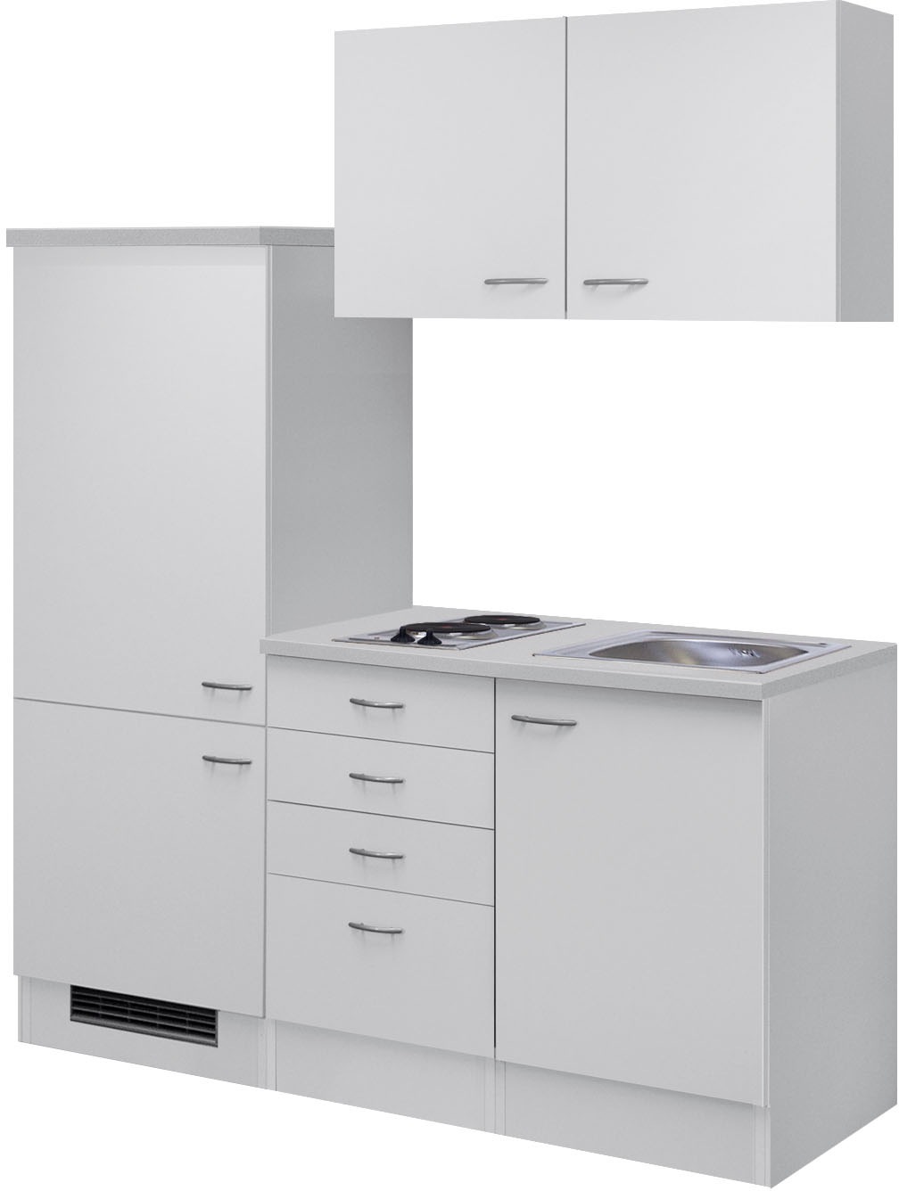 Flex-Well Küchenzeile »Wito«, Gesamtbreite 160 cm, mit Schubkastenschrank und Kochfeld etc.