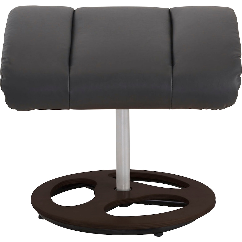 Home affaire Relaxsessel »Toulon«, (2 St., Bestehend aus Sessel und Hocker), inklusive Hocker, mit Relaxfunktion, zwei Beingestelle, Sitzhöhe 45 cm