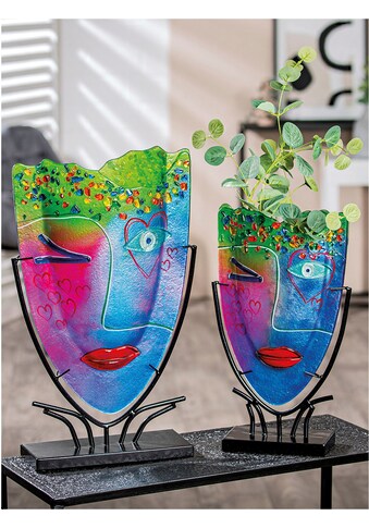 Bodenvase »Designvase Face "Twinkle"«, (1 St.)