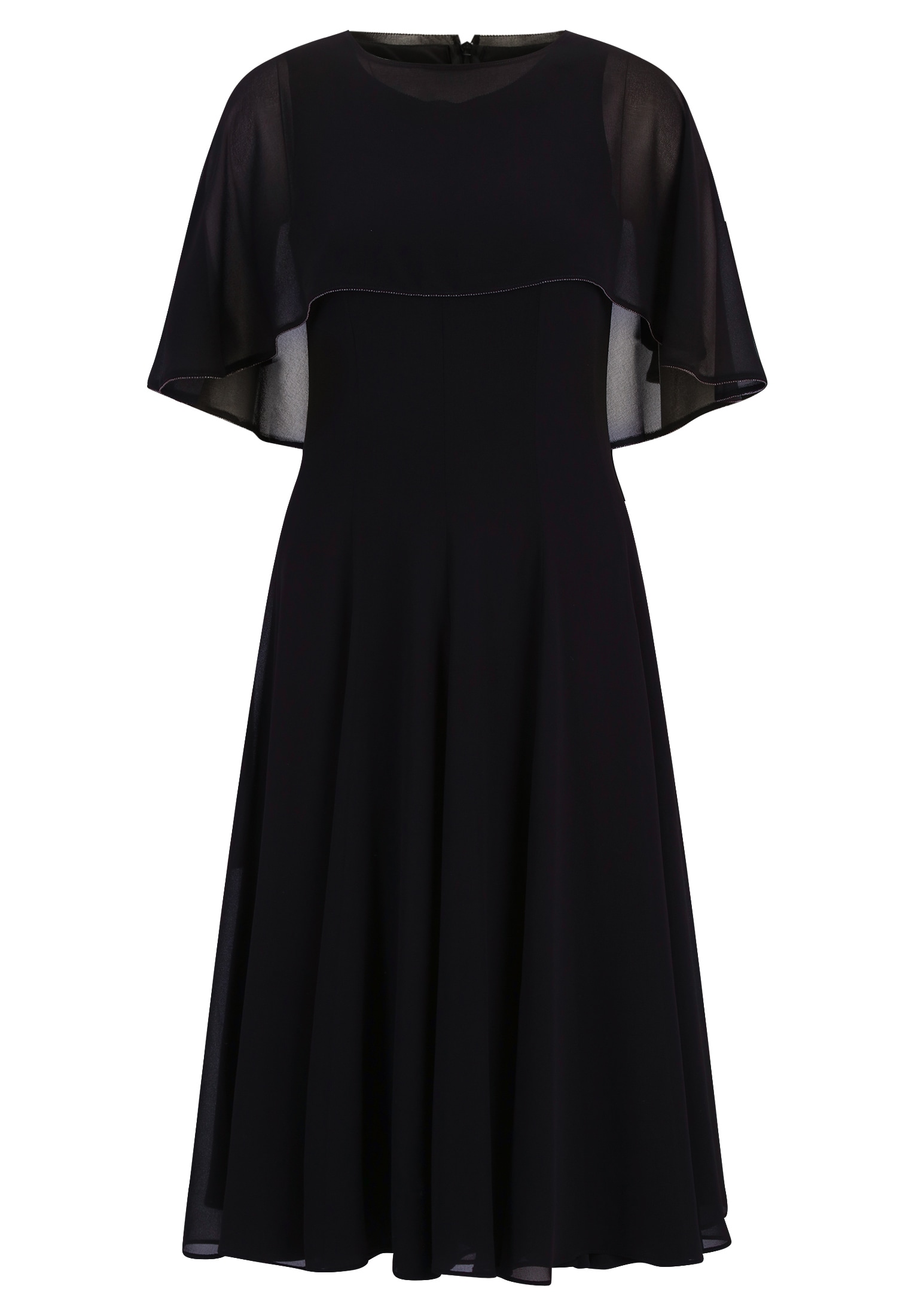 Vera Mont Chiffonkleid »Vera Mont Chiffonkleid kurzarm«, Material