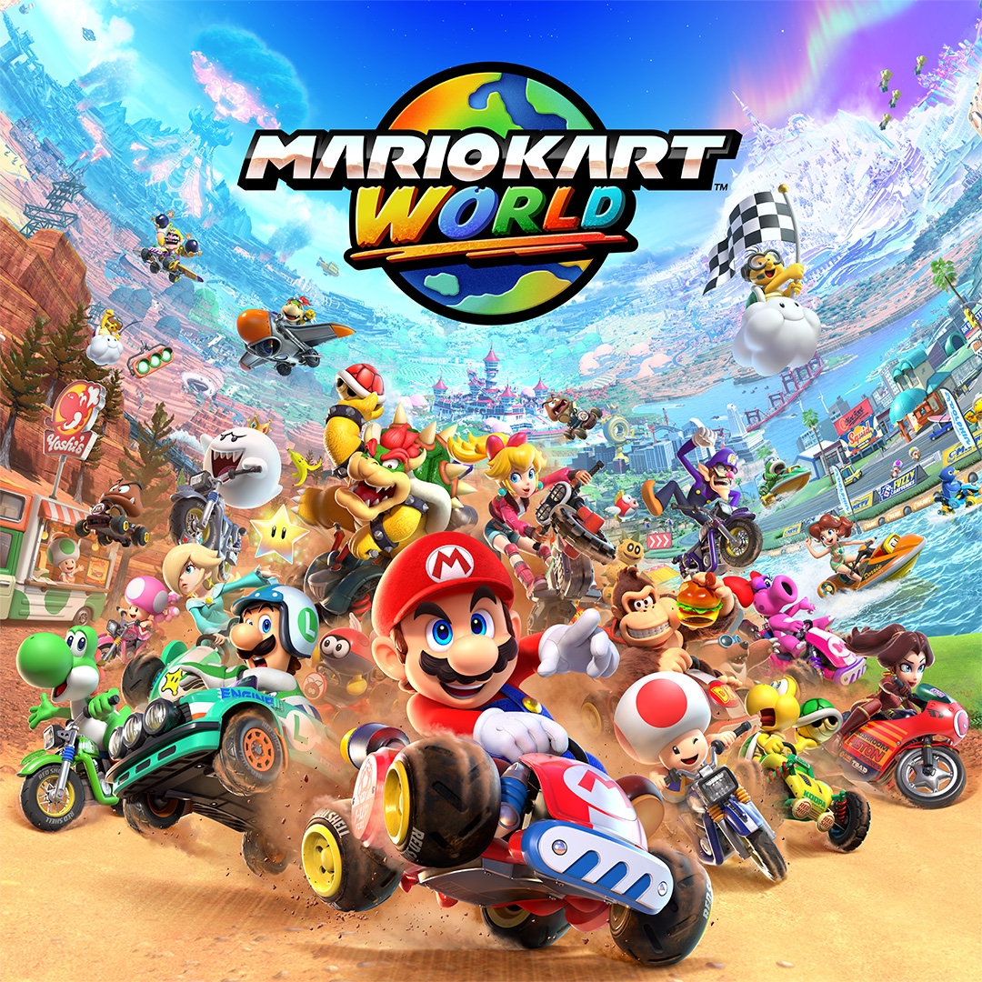 Nintendo Switch 2 Spielekonsole »Nintendo Switch 2 + Mario Kart World« 256 GB + 3 monatige Nintendo Switch Online Mitgliedschaft