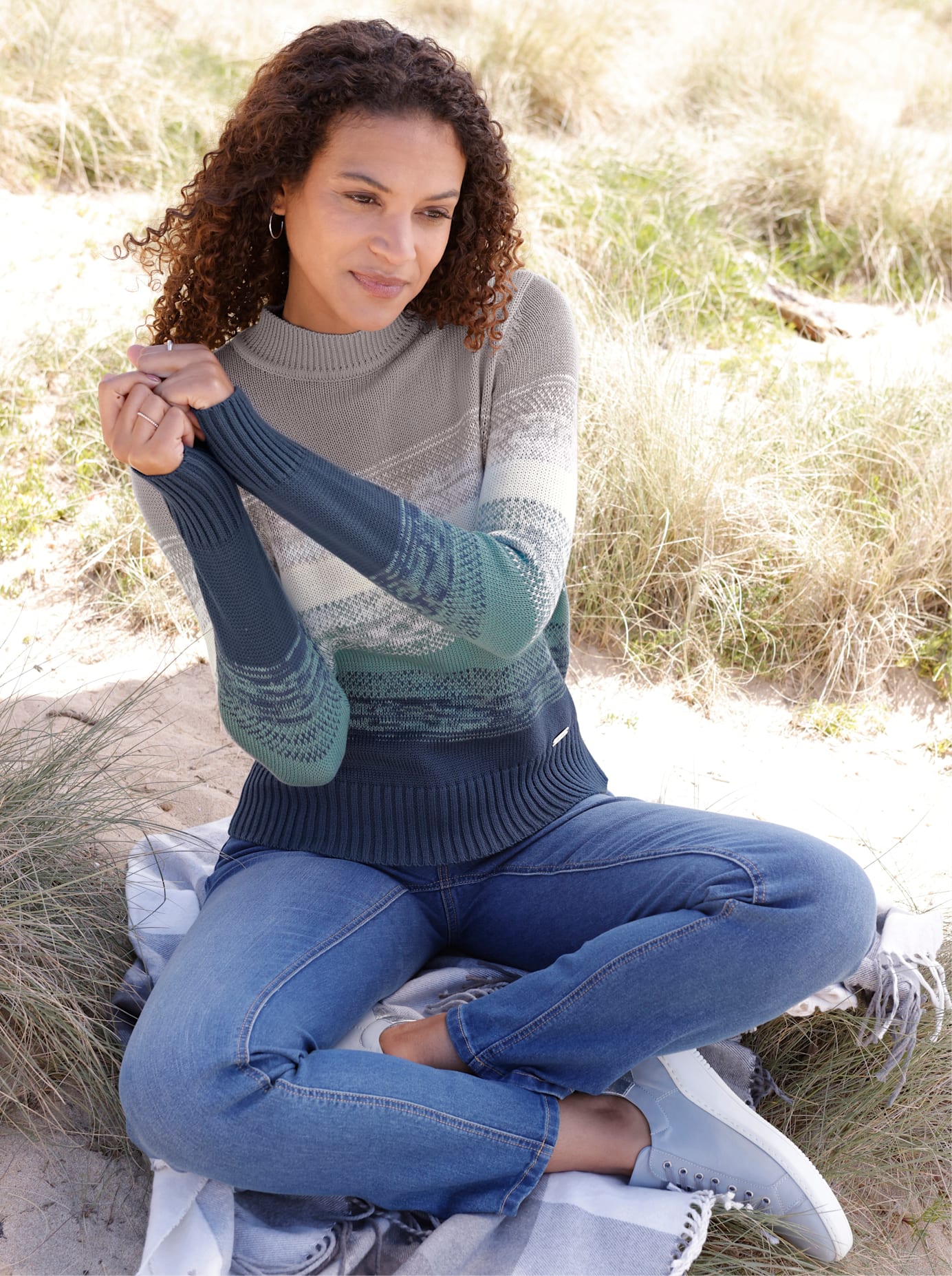 Casual Looks Strickpullover "Langarm-Pullover"