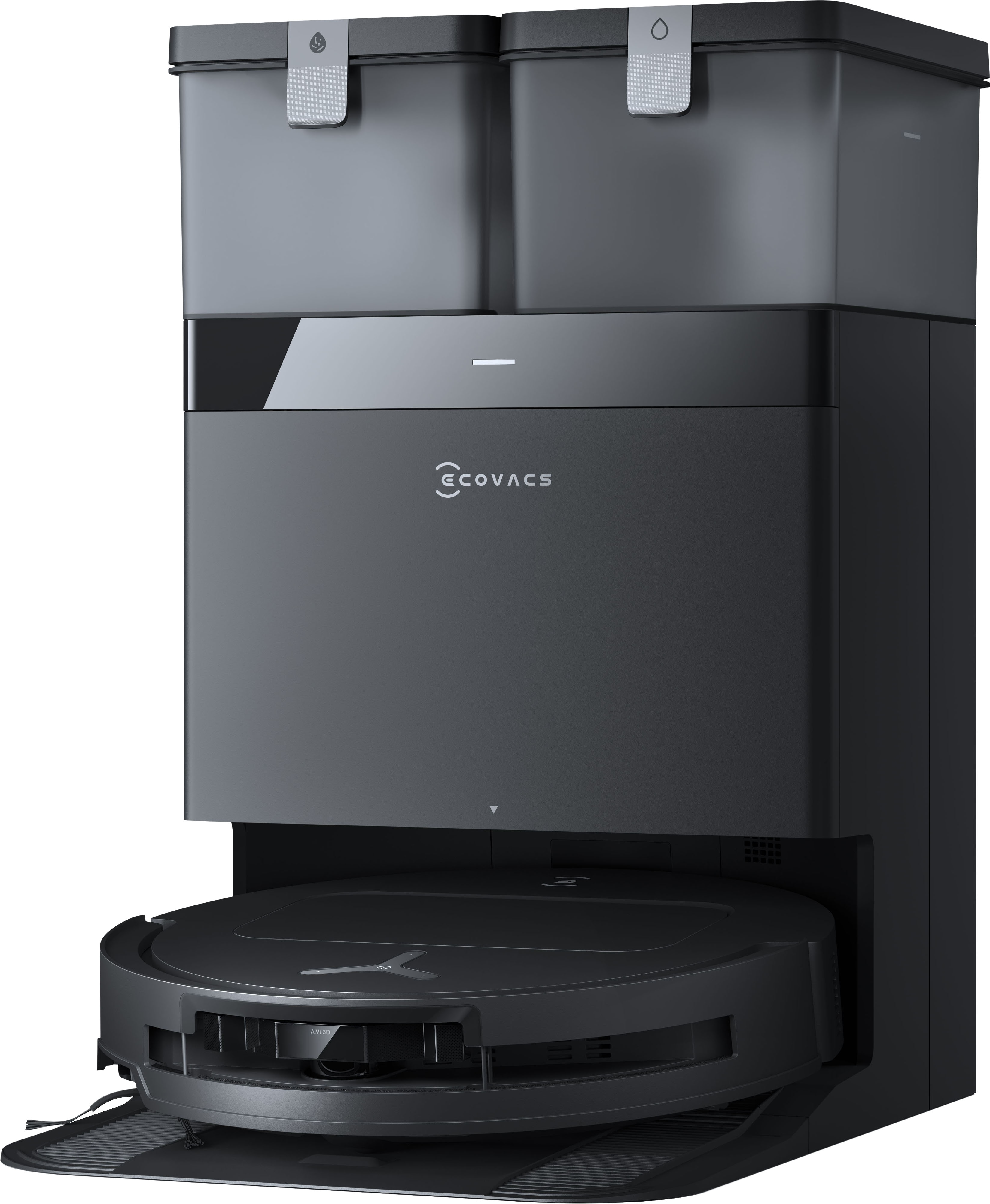 ECOVACS Nass-Trocken-Saugroboter "DEEBOT T50 OMNI Gen3" 25.000 Pa, OMNI Station, Ultraschlankes 81-mm-Design