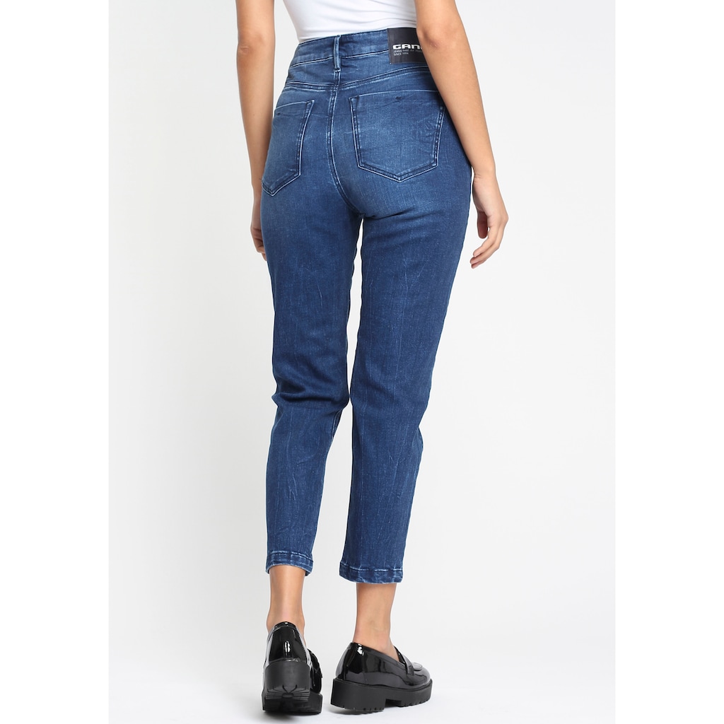 GANG Mom-Jeans »94GLORIA CROPPED«, mit Stretch für die perfekte Passform