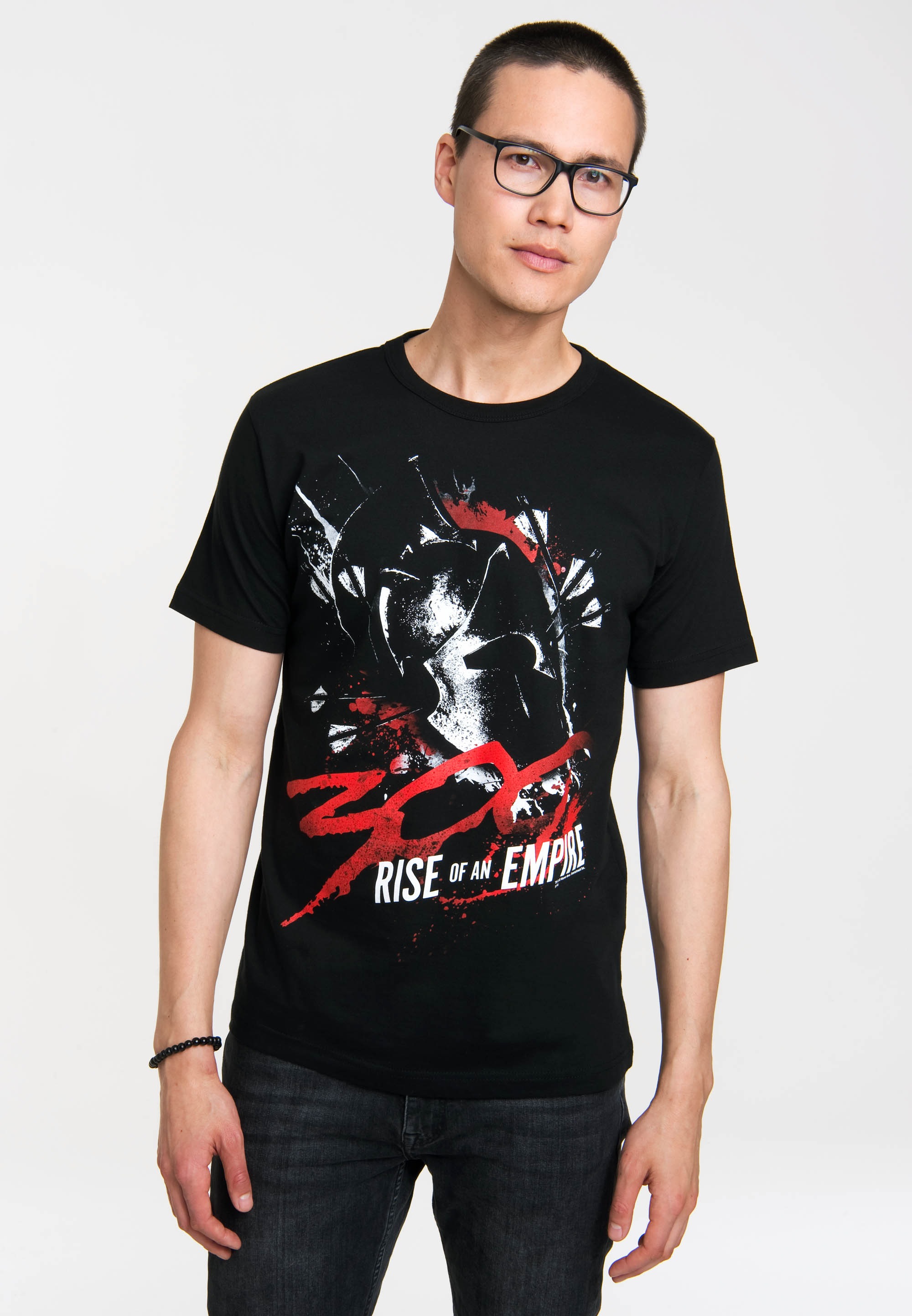LOGOSHIRT T-Shirt "300 - Rise Of An Empire" mit coolem Frontprint günstig online kaufen