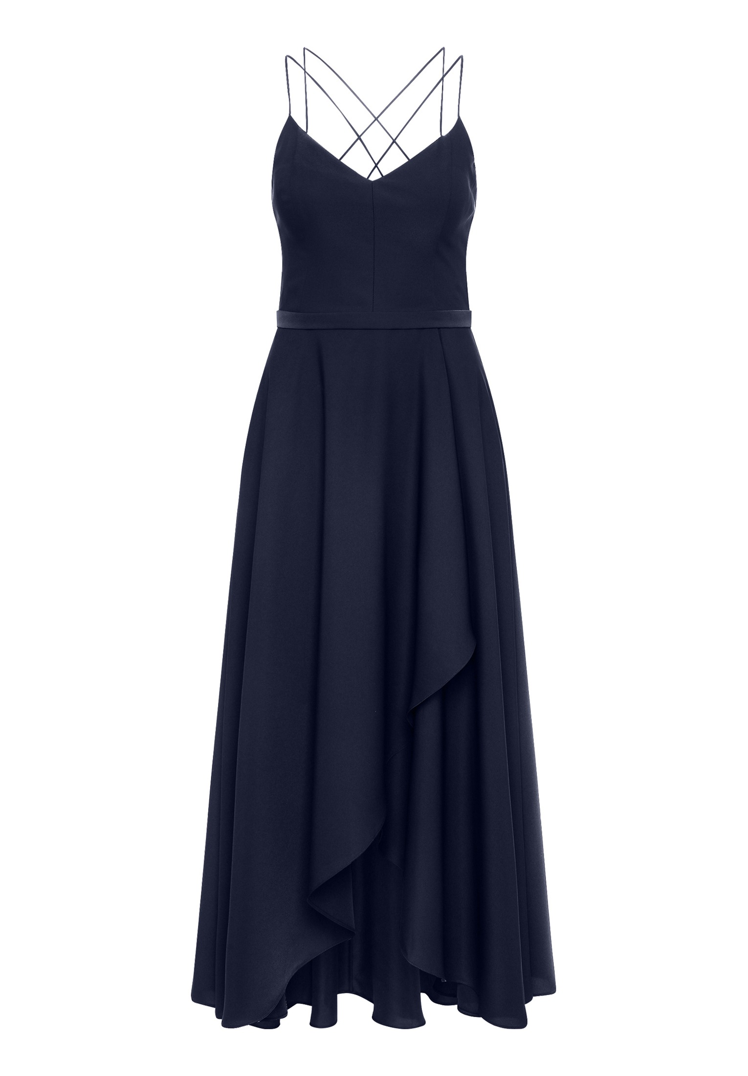 Vera Mont Abendkleid "Damen mit Volant" Nahttasche Design günstig online kaufen