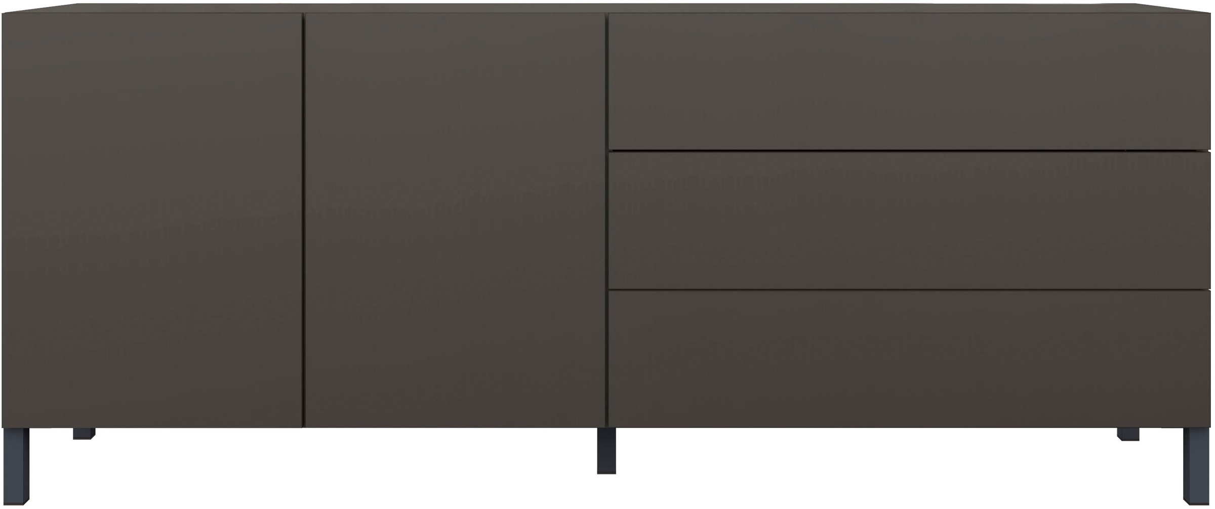 borchardt Möbel Sideboard, Metallfüße, grifflose Optik günstig online kaufen