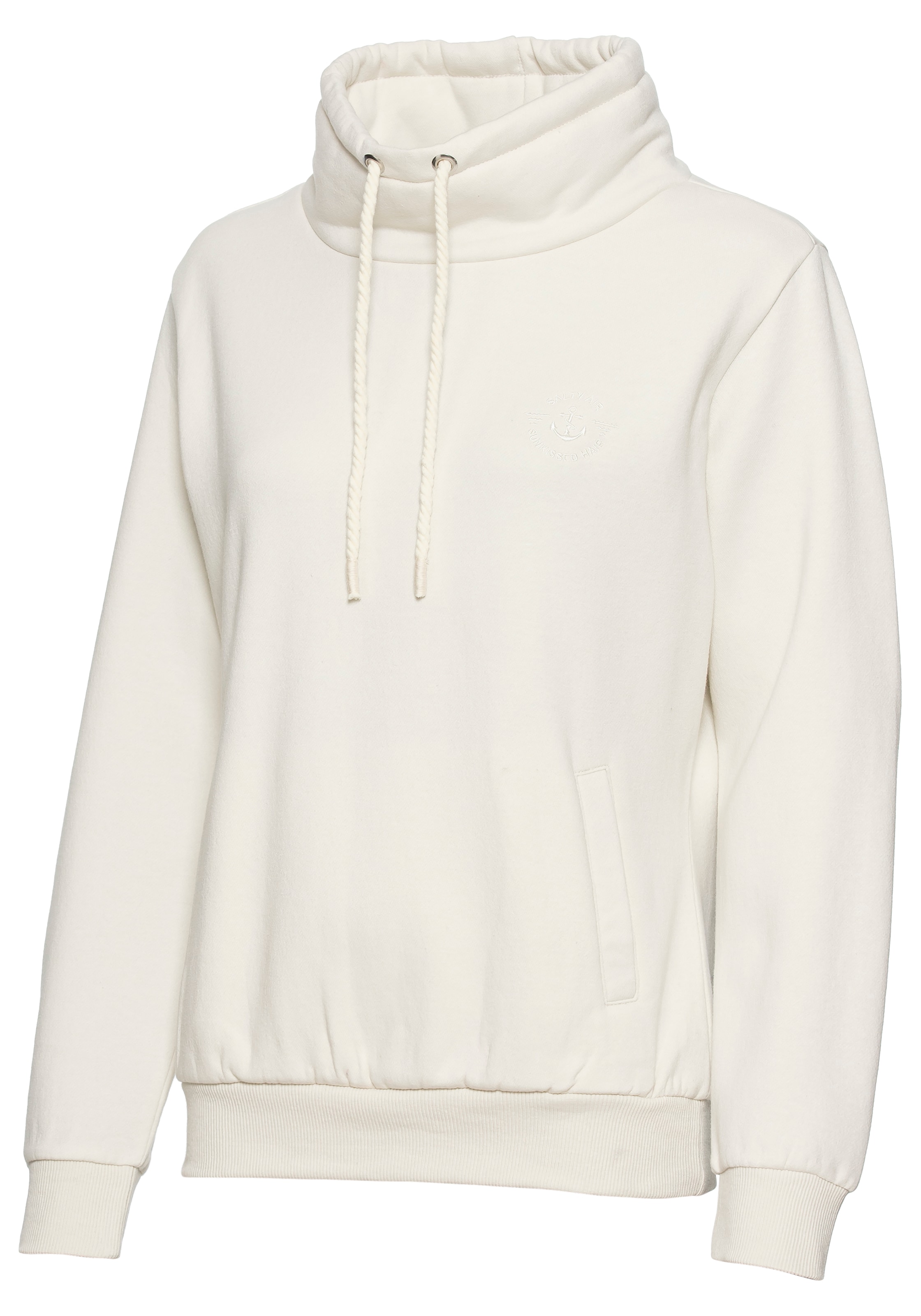 H.I.S Sweatshirt, (1 tlg.), mit Stehkragen und Bindeband