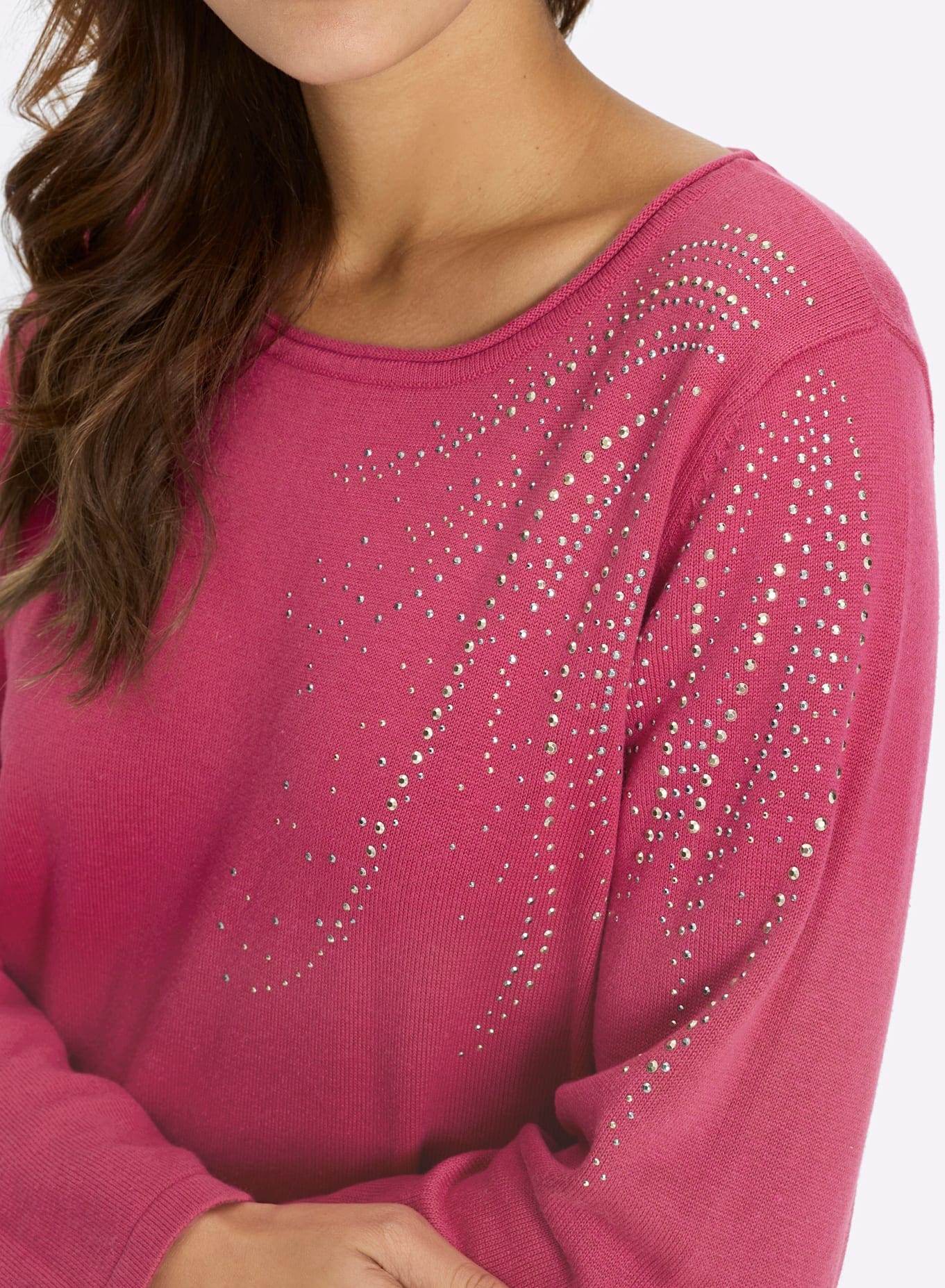 Lady Rundhalspullover »Rundhals-Pullover«