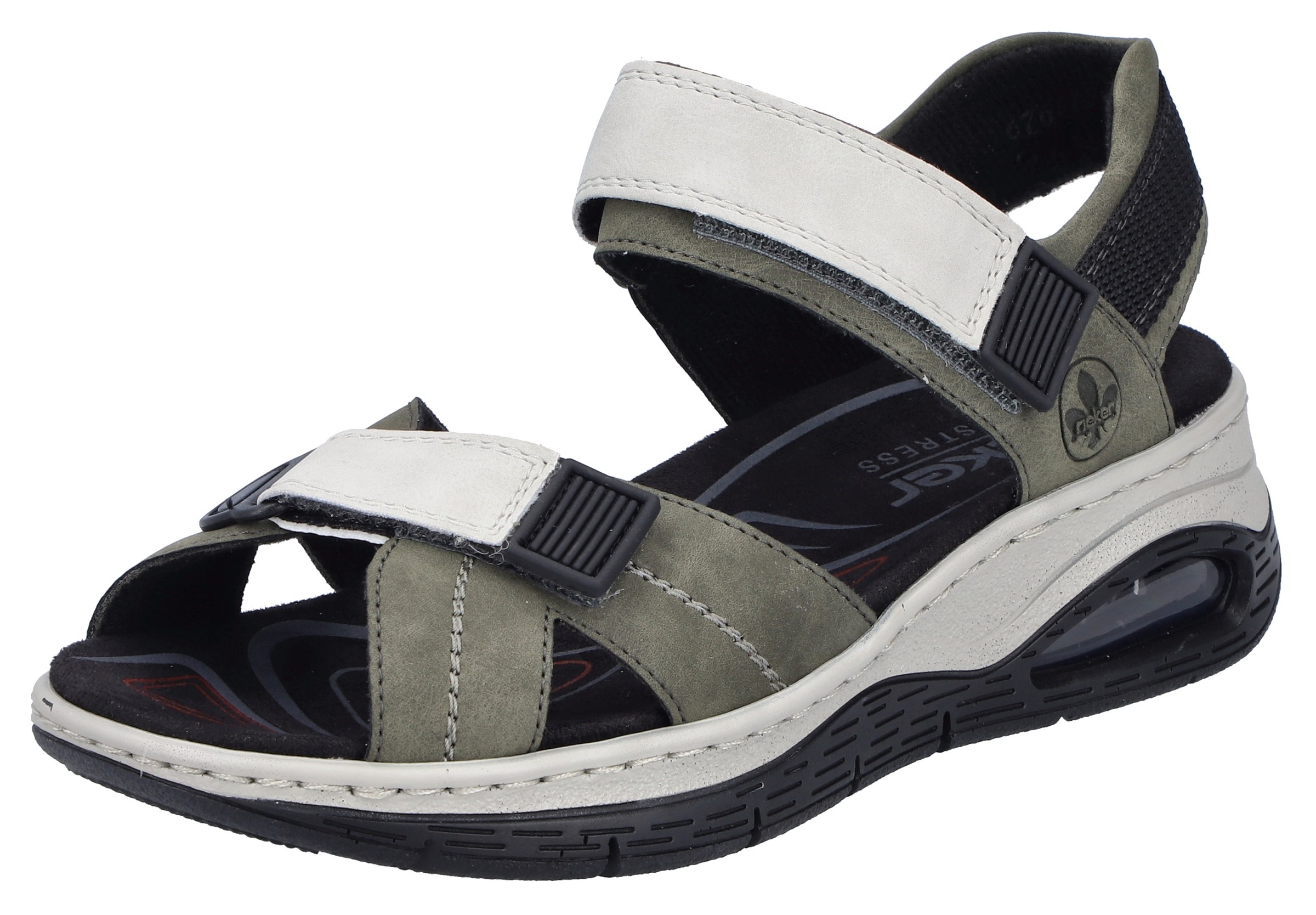 Rieker Outdoorsandale, Sommerschuh, Klettschuh mit Rieker Air-Funktion
