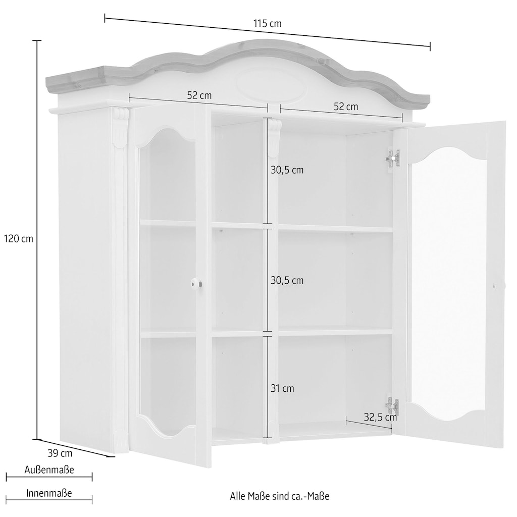 Home affaire Aufsatzschrank »Bavaria«