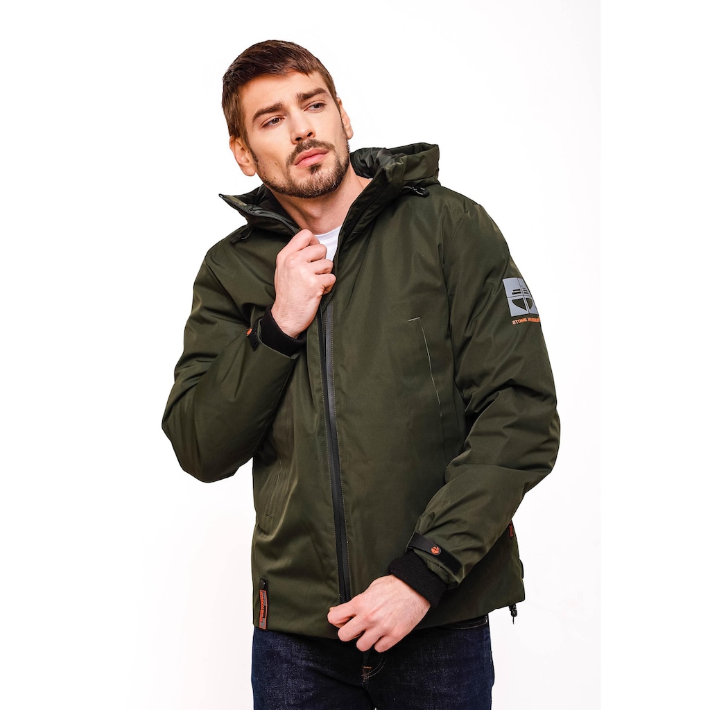 Stone Harbour Outdoorjacke »Moagaa«, mit Kapuze