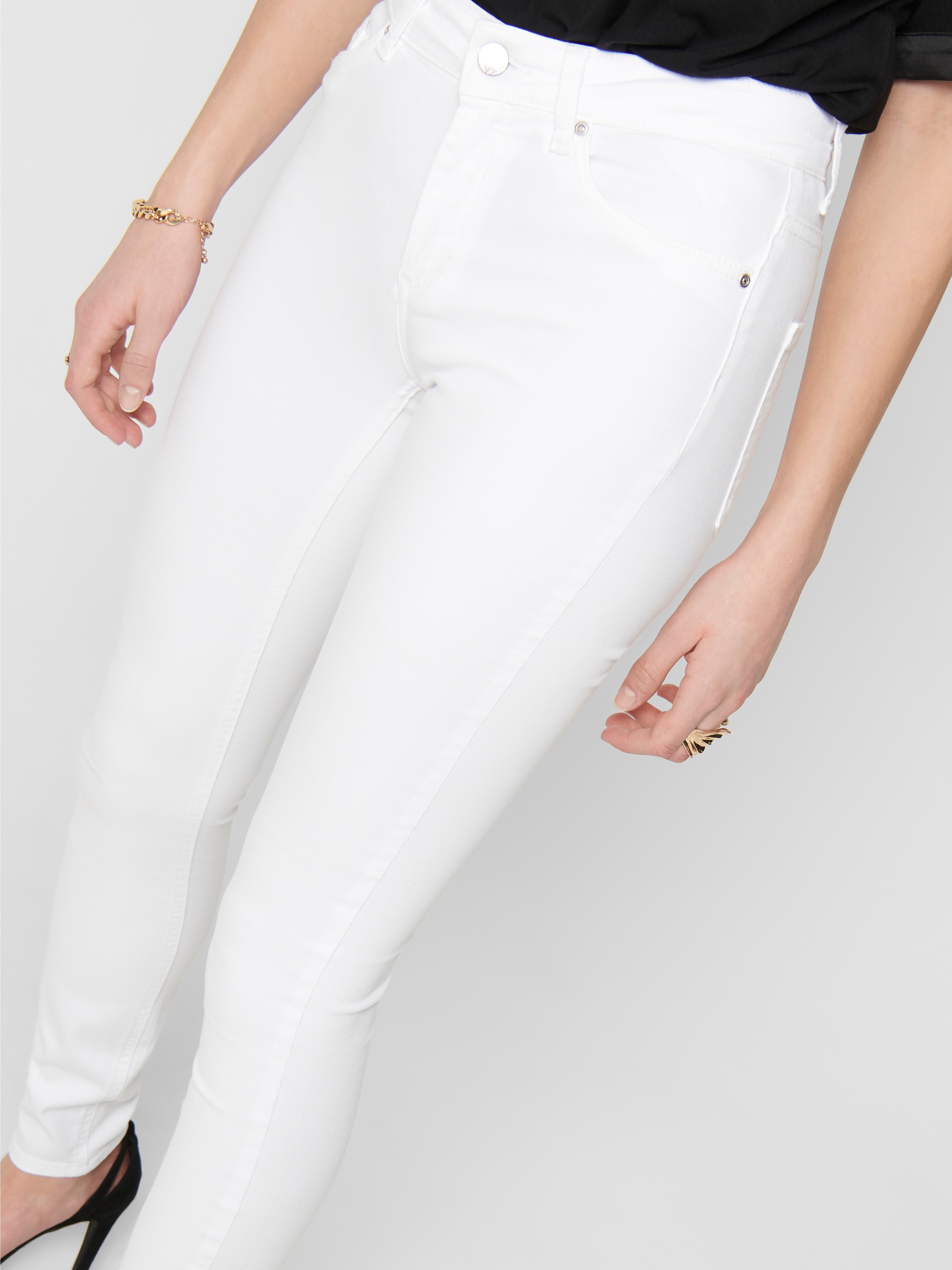 ONLY Skinny-fit-Jeans "ONLBLUSH MID SKINNY DNM REA0730" günstig online kaufen
