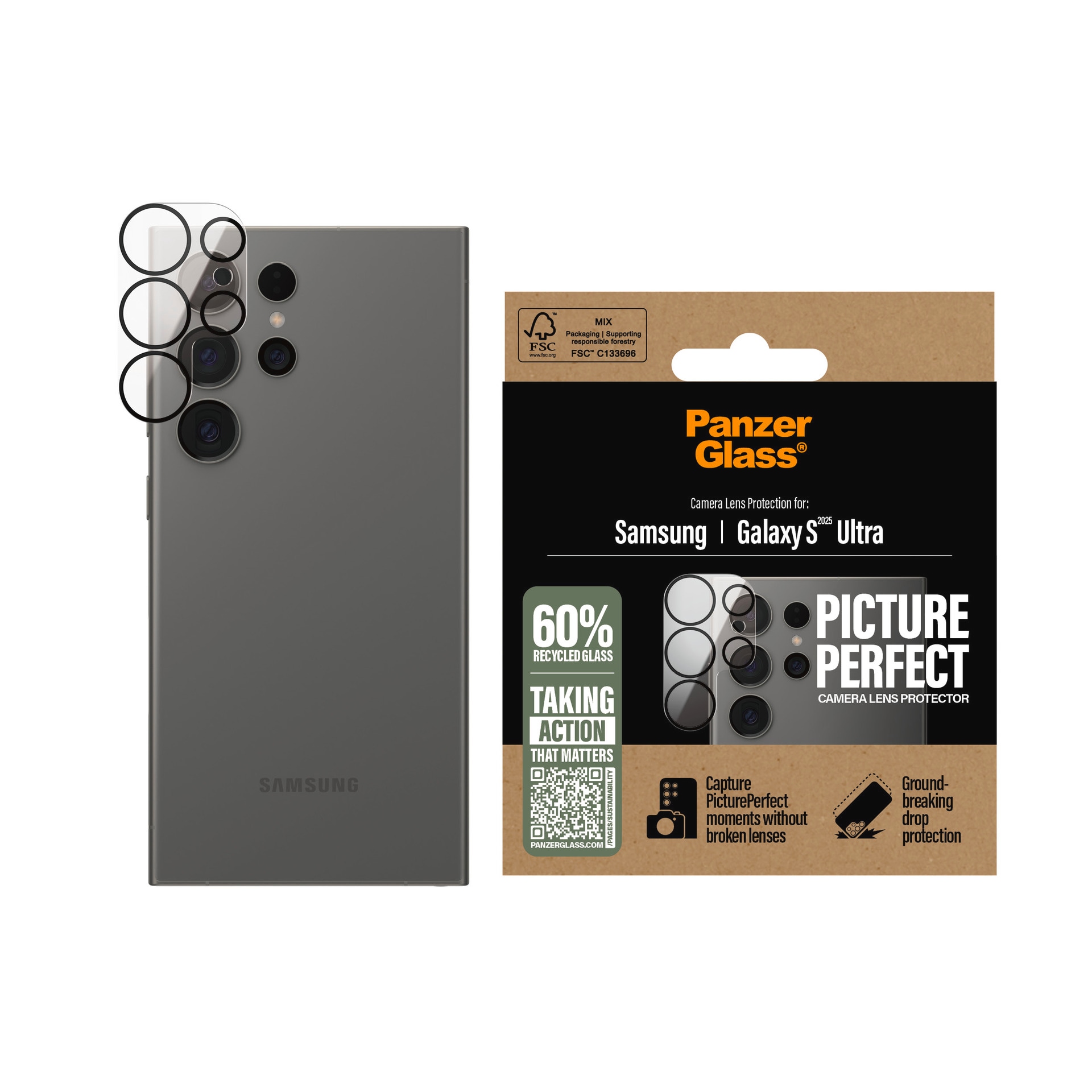 PanzerGlass Displayschutzglas »PicturePerfect Came...