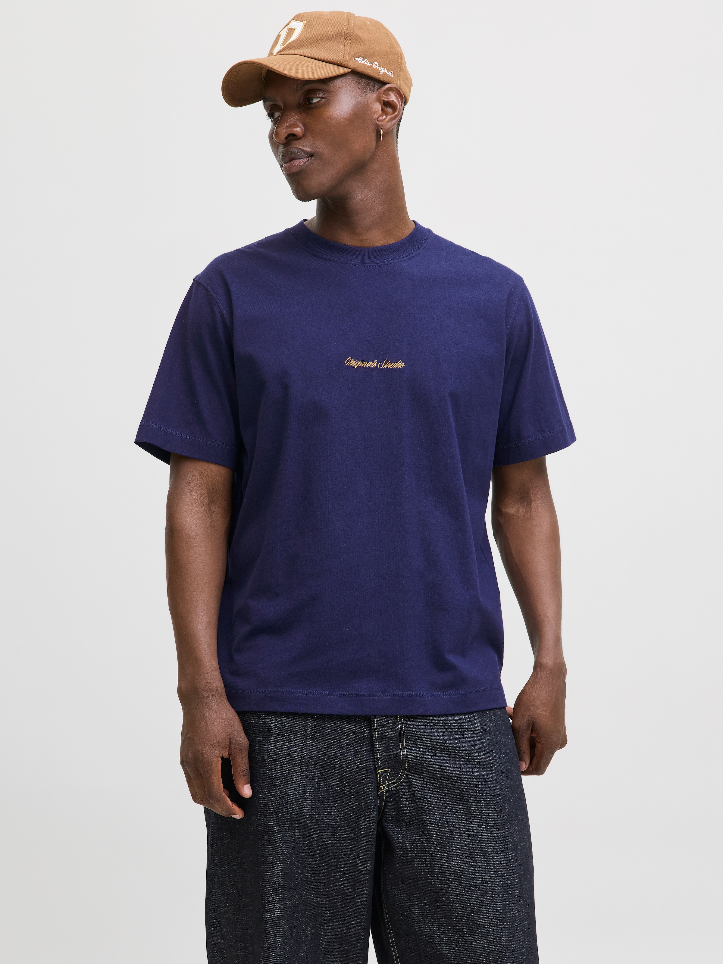 Jack & Jones Kurzarmshirt "JORNORREBRO EMB TEE SS CREW NECK NOOS" günstig online kaufen
