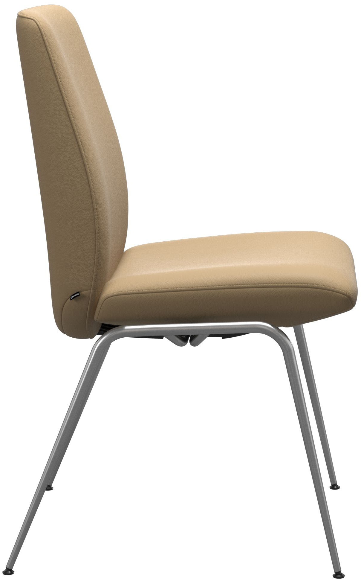 Stressless® Polsterstuhl »Laurel«, Leder PALOMA, Low Back, Größe L, mit Beinen aus Stahl in Schwarz matt