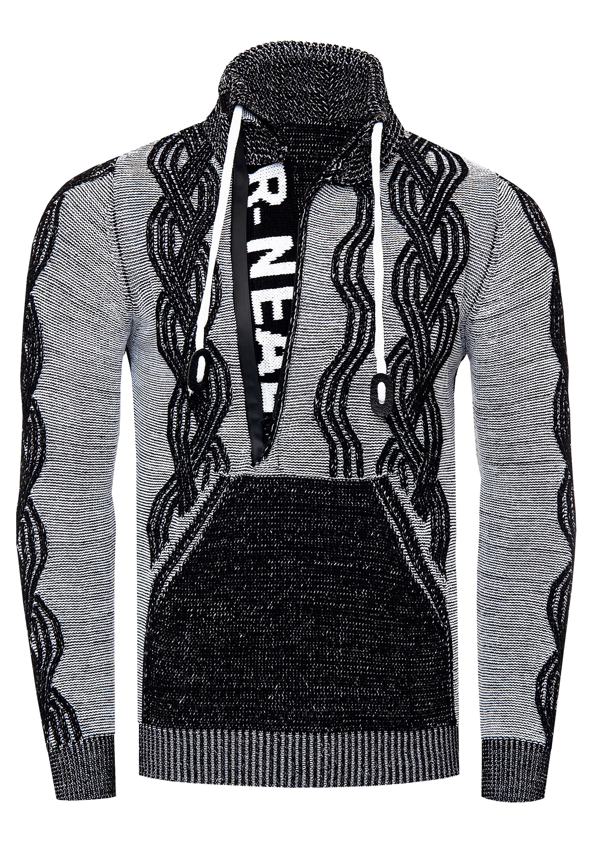 Rusty Neal Strickpullover, in coolem Design