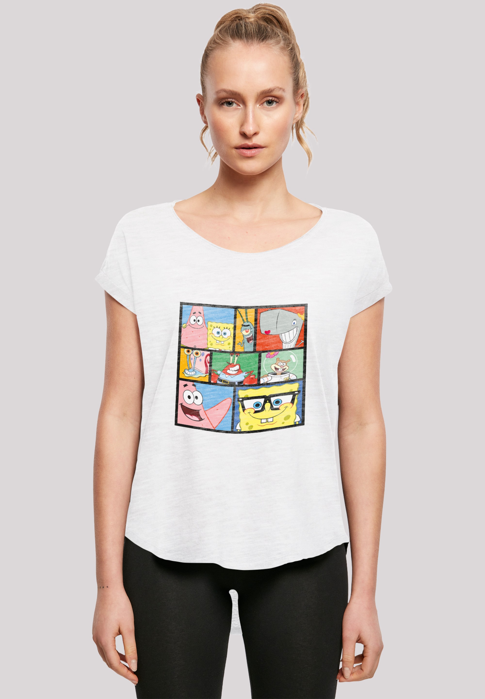 T-Shirt »'Spongebob Schwammkopf Collage'«, Print